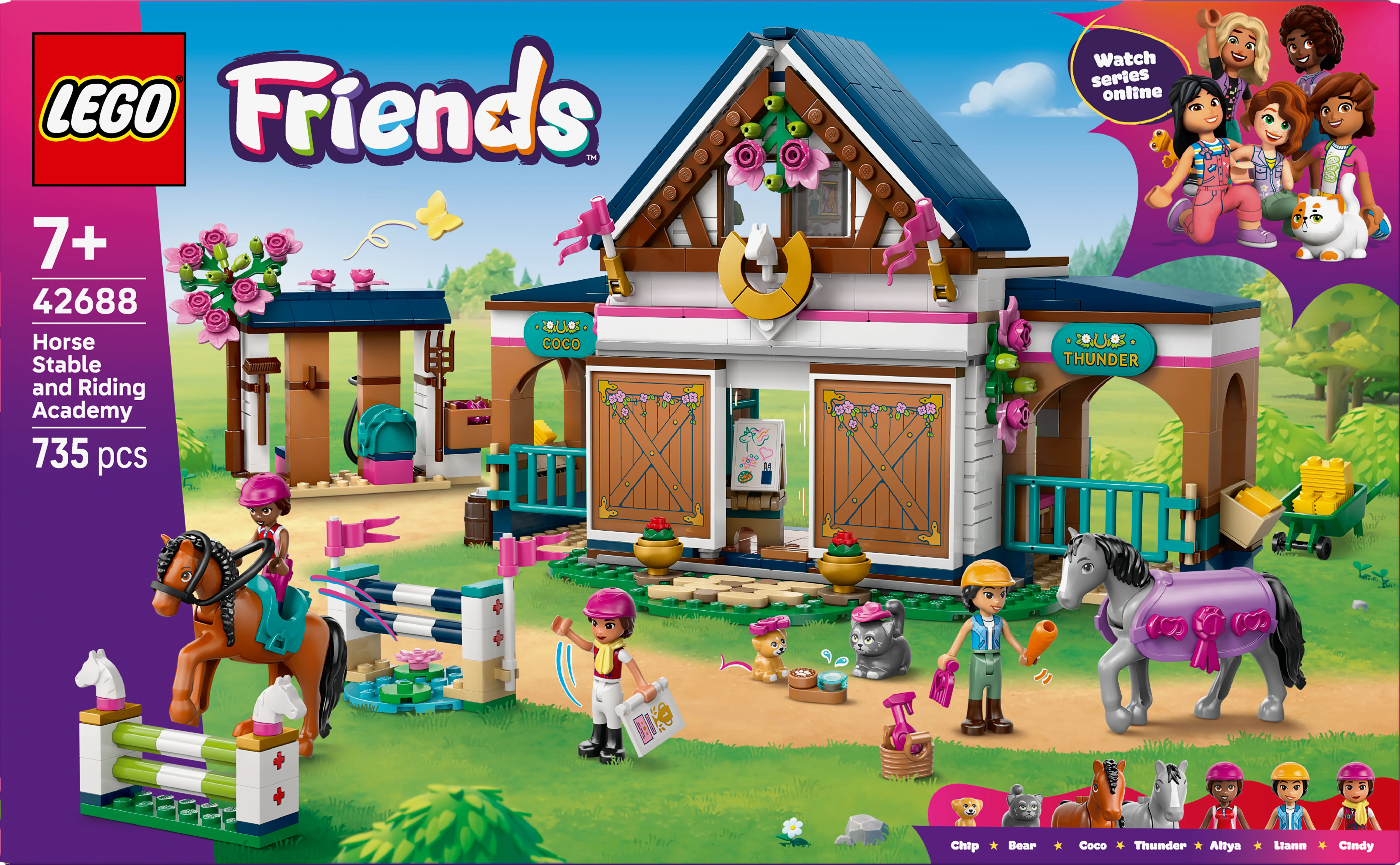 LEGO 42688 Friends Horse Stable and Riding Academy