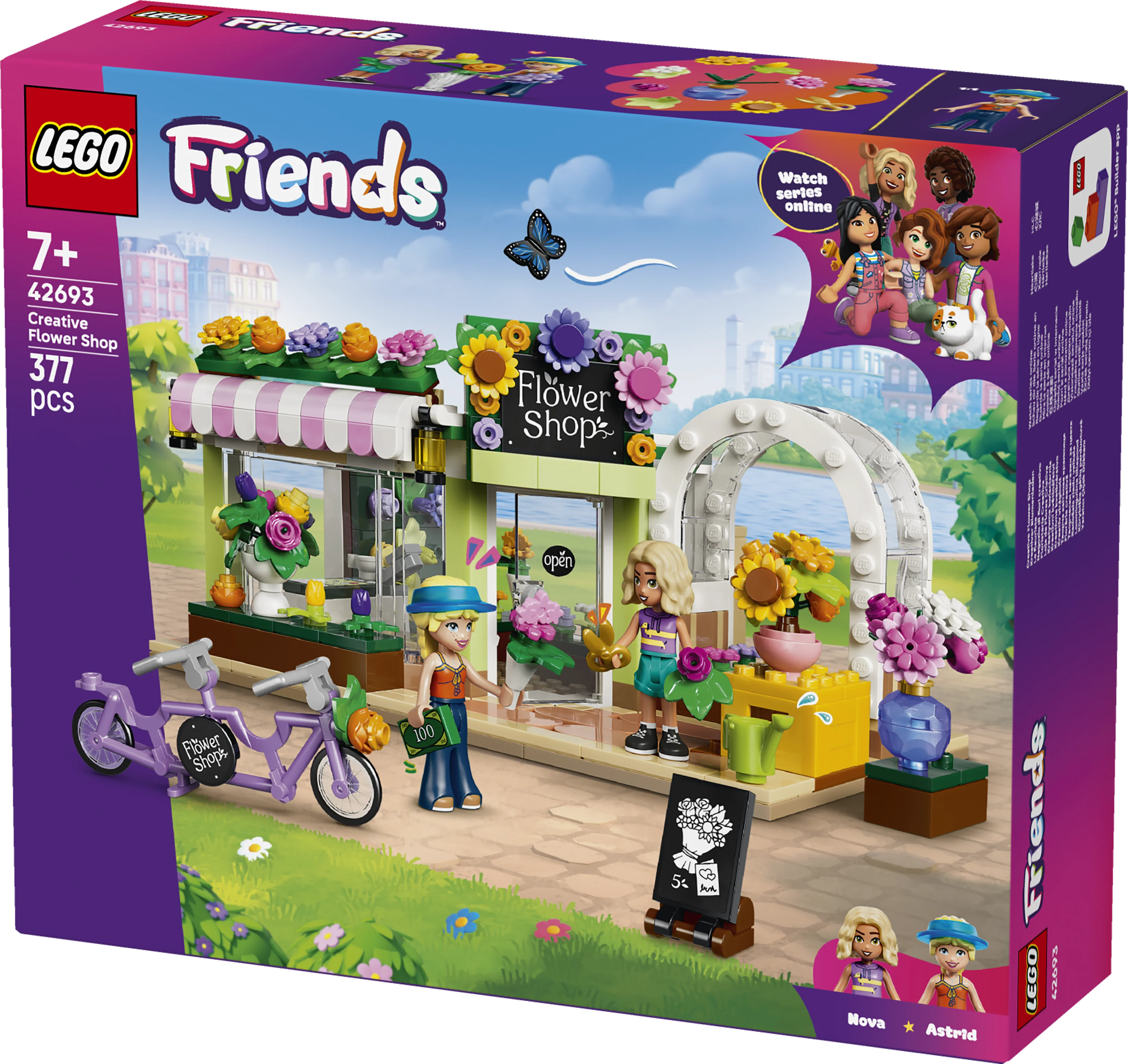 LEGO 42693 Friends Creative Flower Shop Building Toy - Image 3