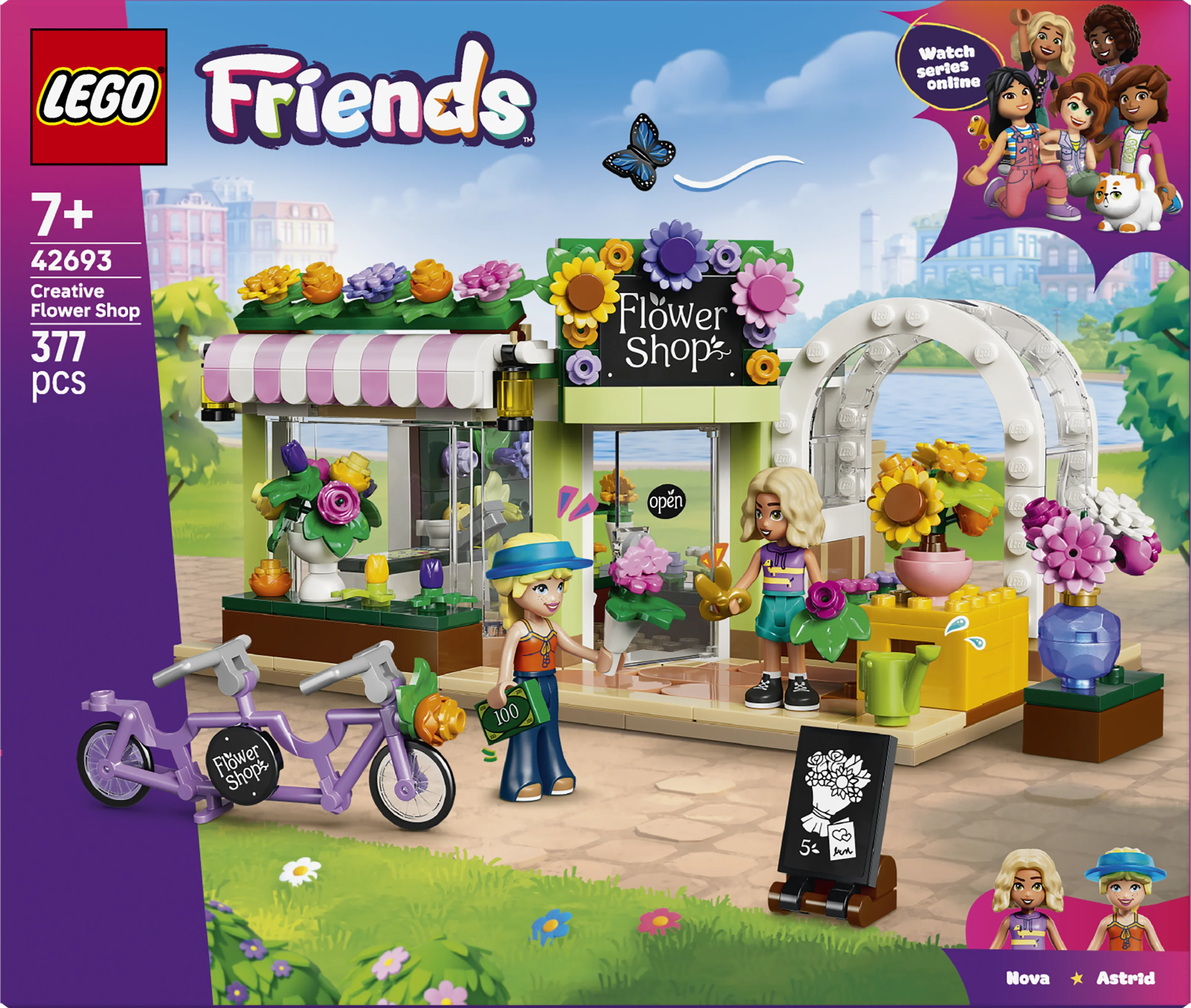 LEGO 42693 Friends Creative Flower Shop Building Toy - Image 5