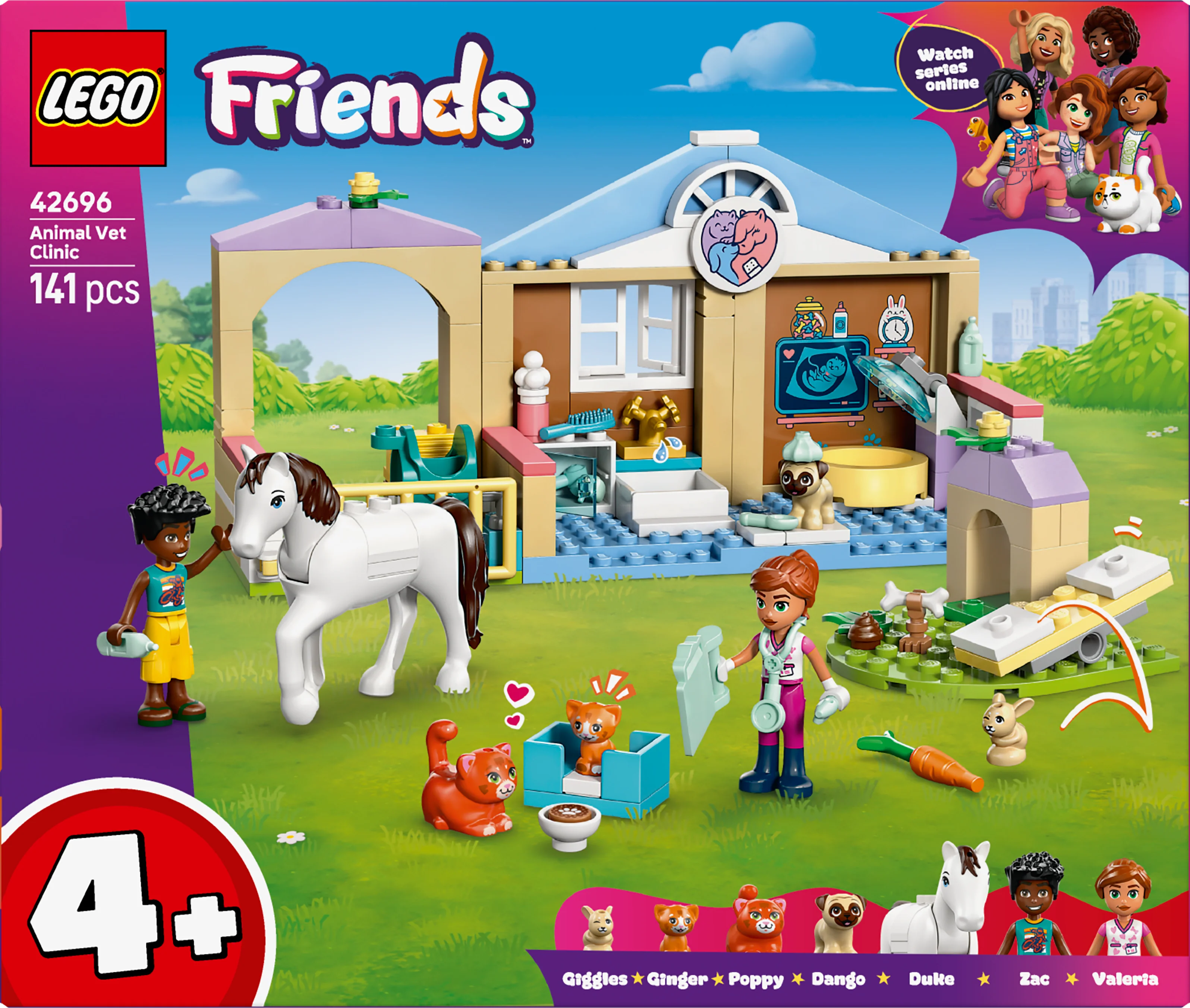 LEGO 42696 Friends Animal Vet Clinic