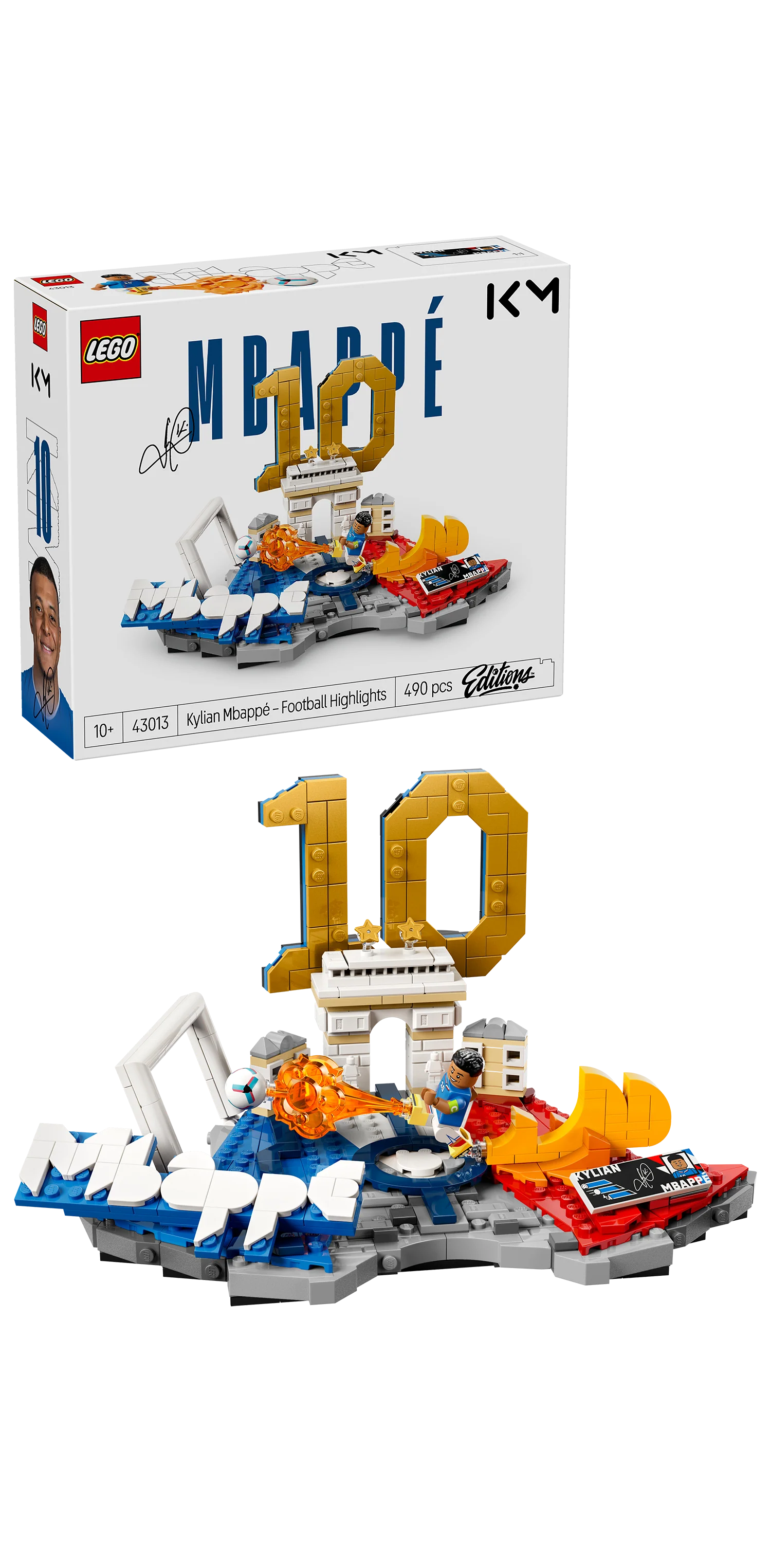 LEGO 43013 Editions Football Kylian MbappĂ© â Soccer Highlights - Image 4