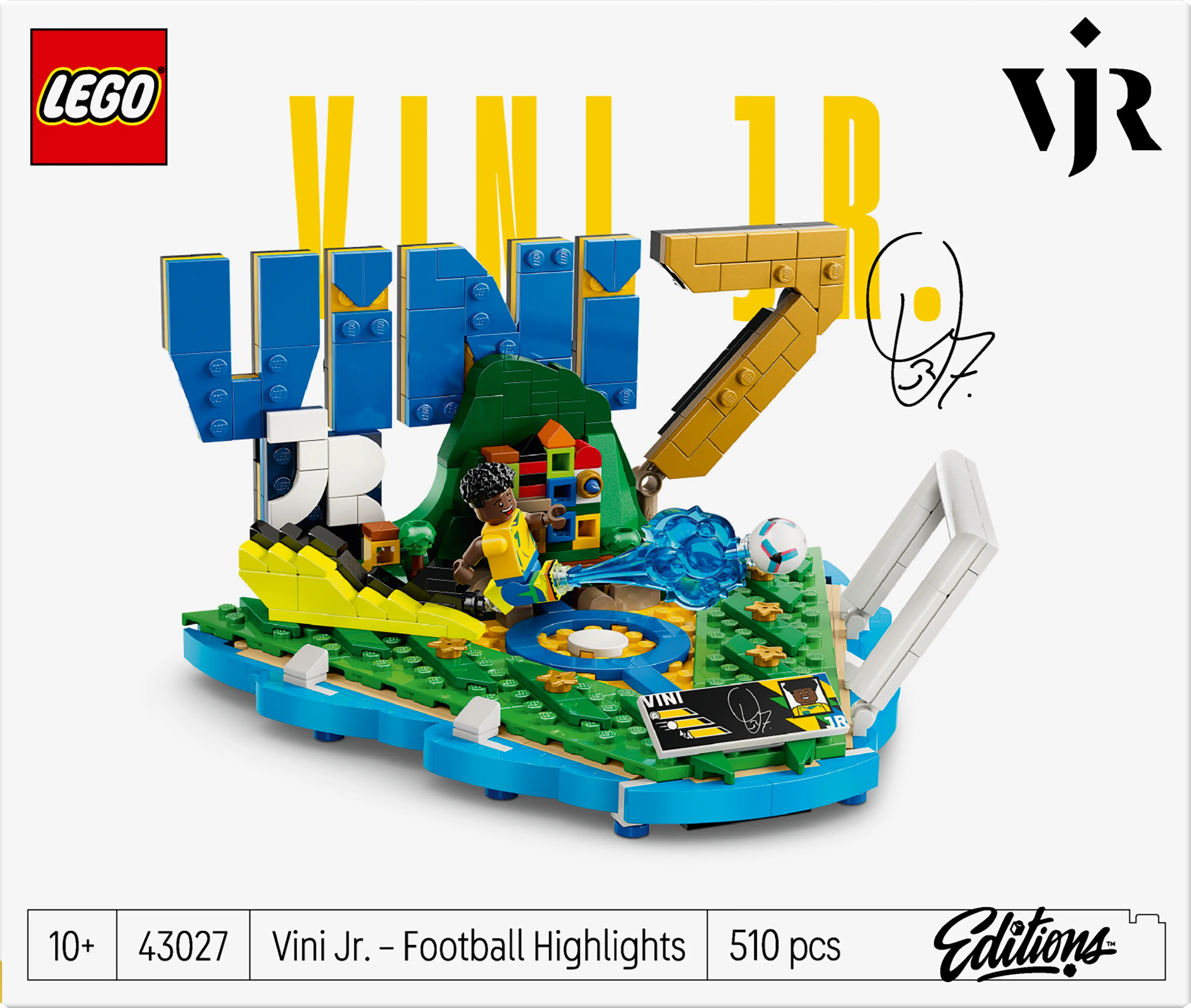 LEGO 43027 Editions Football Vini Jr. – Soccer Highlights - Image 3