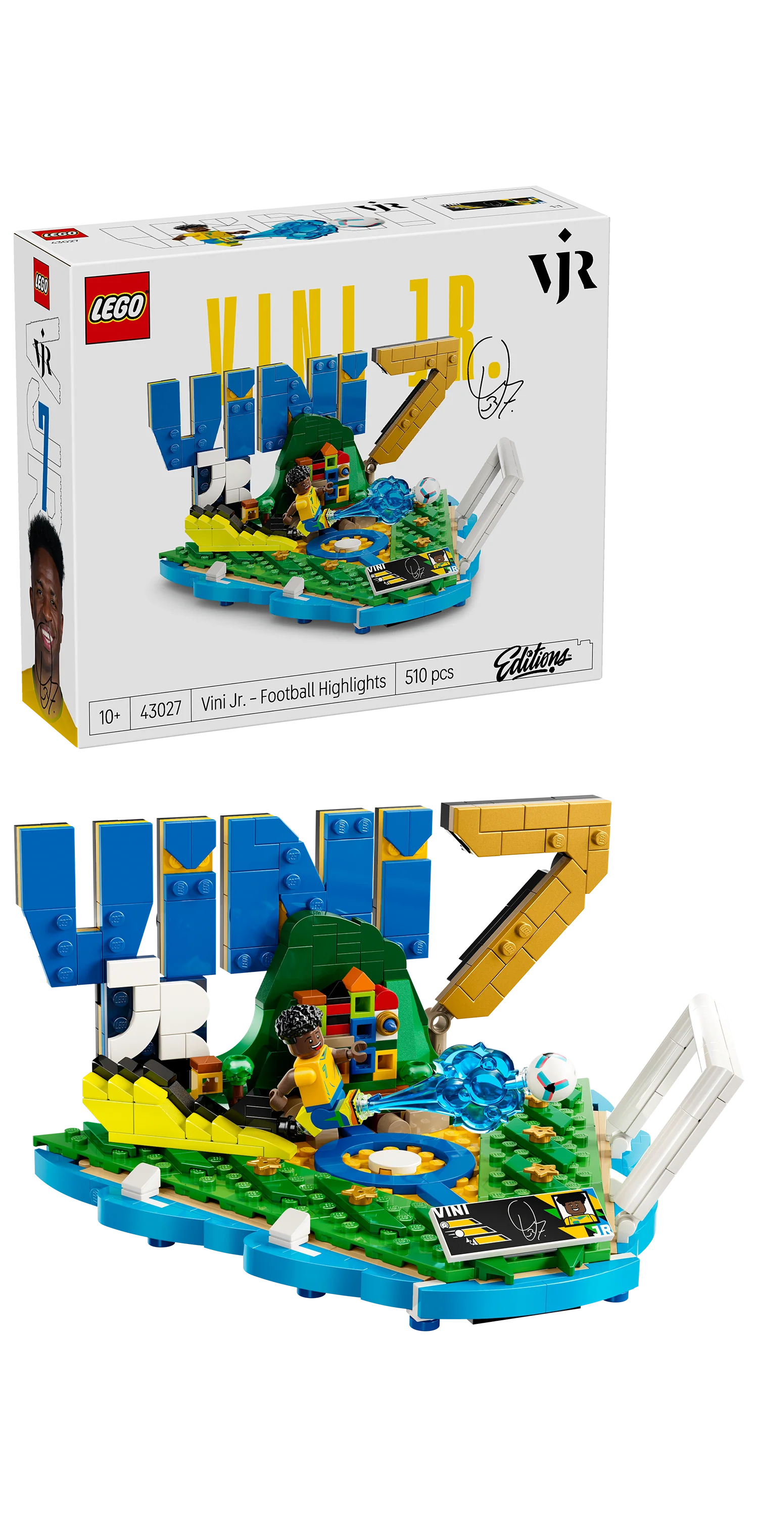 LEGO 43027 Editions Football Vini Jr. – Soccer Highlights - Image 4