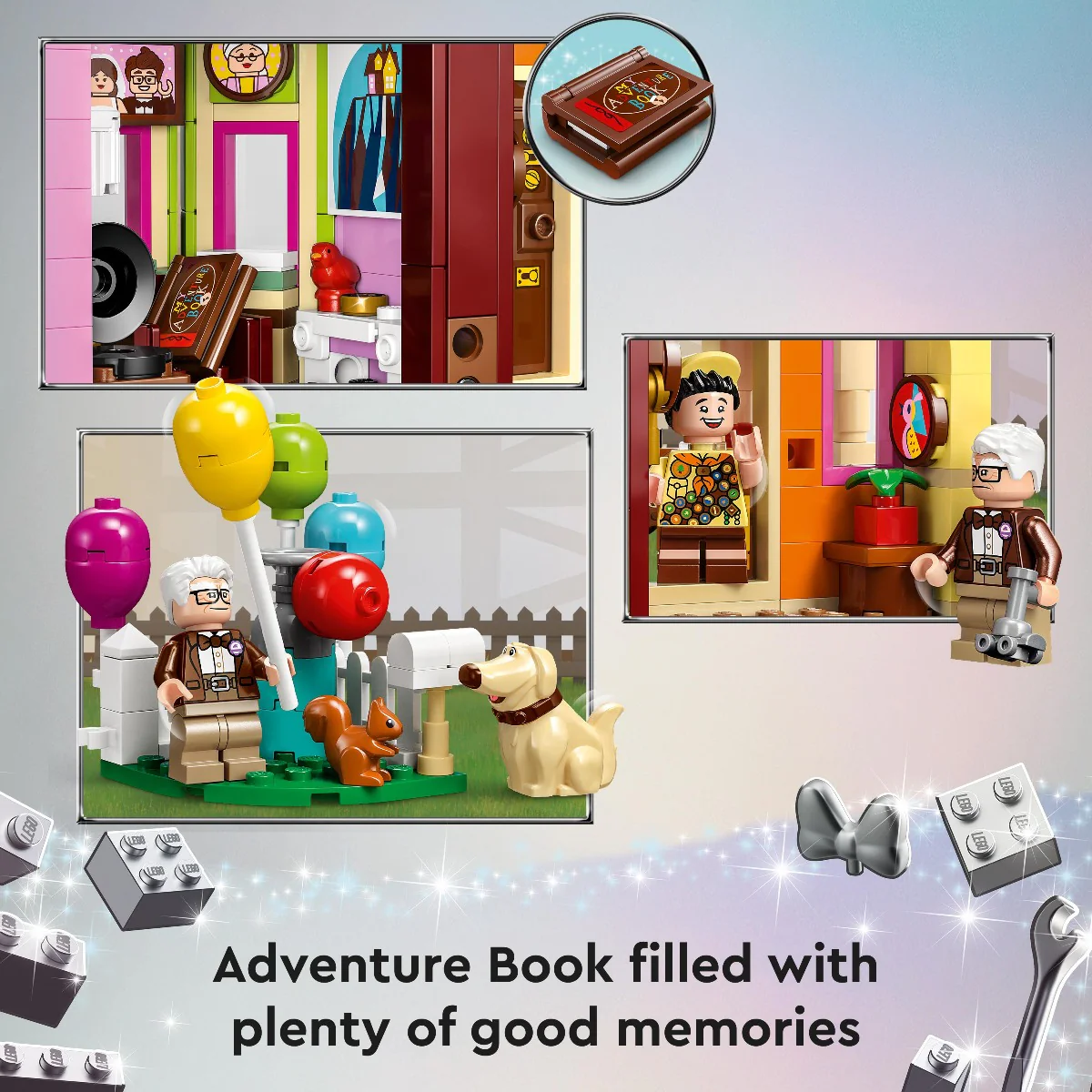 LEGO 43217 Disney and Pixar ‘Up’ House Model Building Kit - Image 11