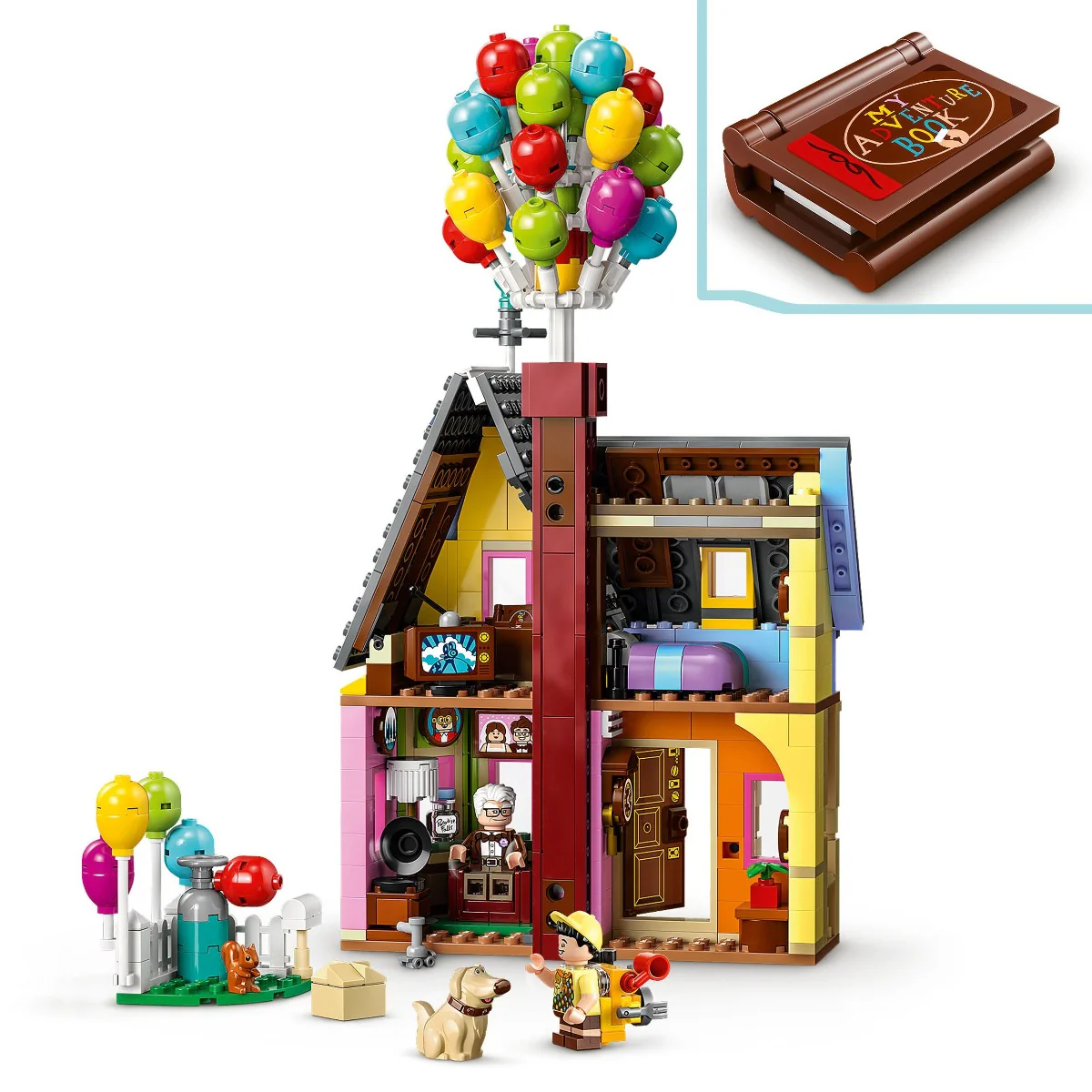 LEGO 43217 Disney and Pixar ‘Up’ House Model Building Kit - Image 4