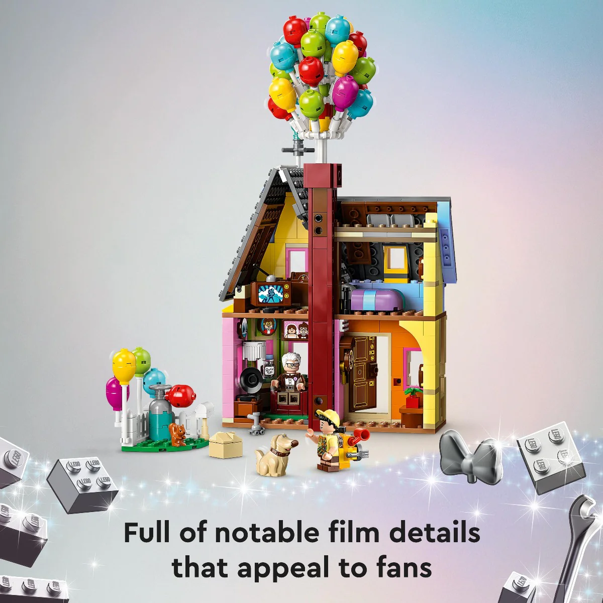 LEGO 43217 Disney and Pixar ‘Up’ House Model Building Kit - Image 9