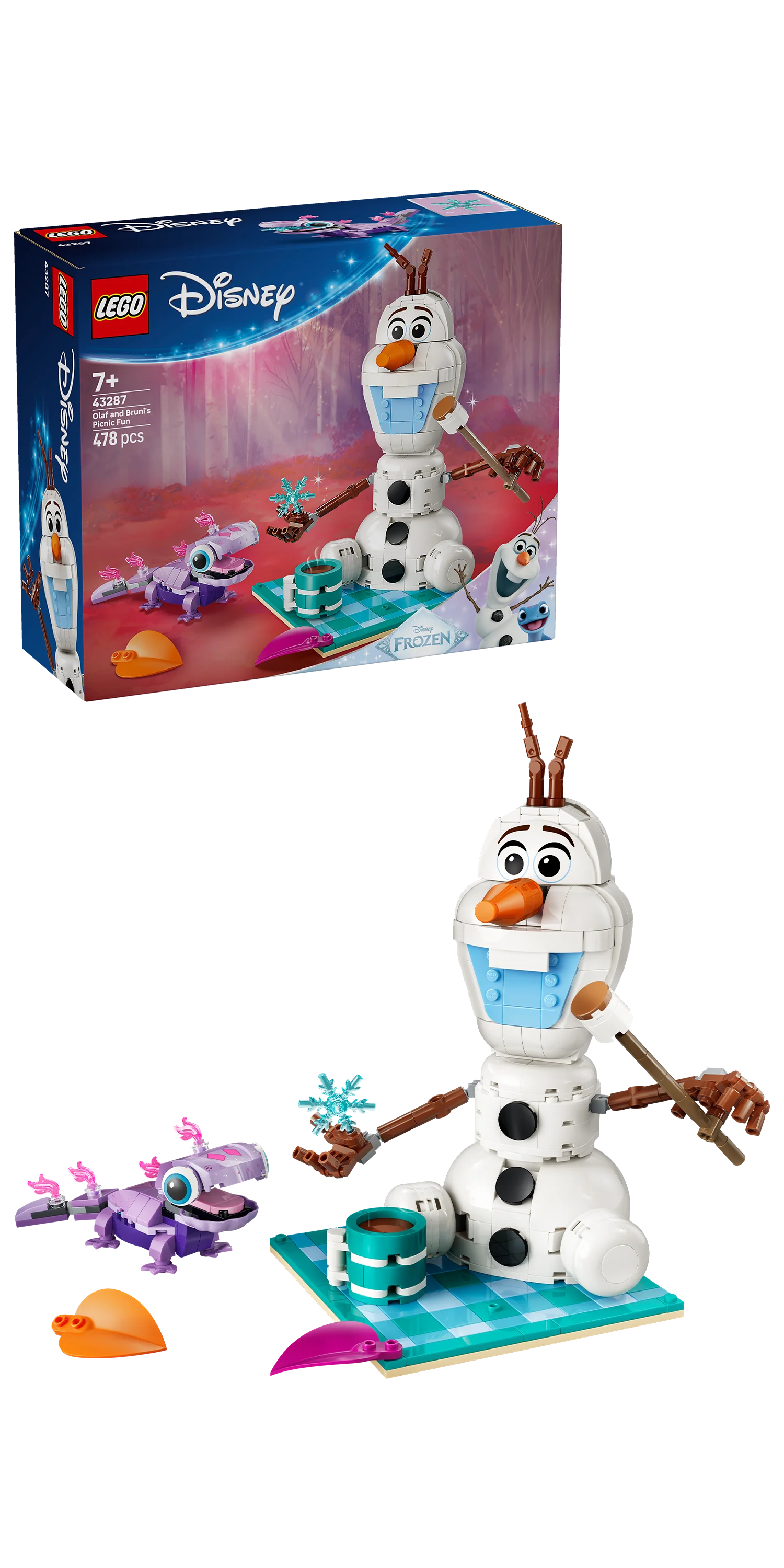 LEGO 43287 Disney Olaf and Bruni's Picnic Fun - Image 3