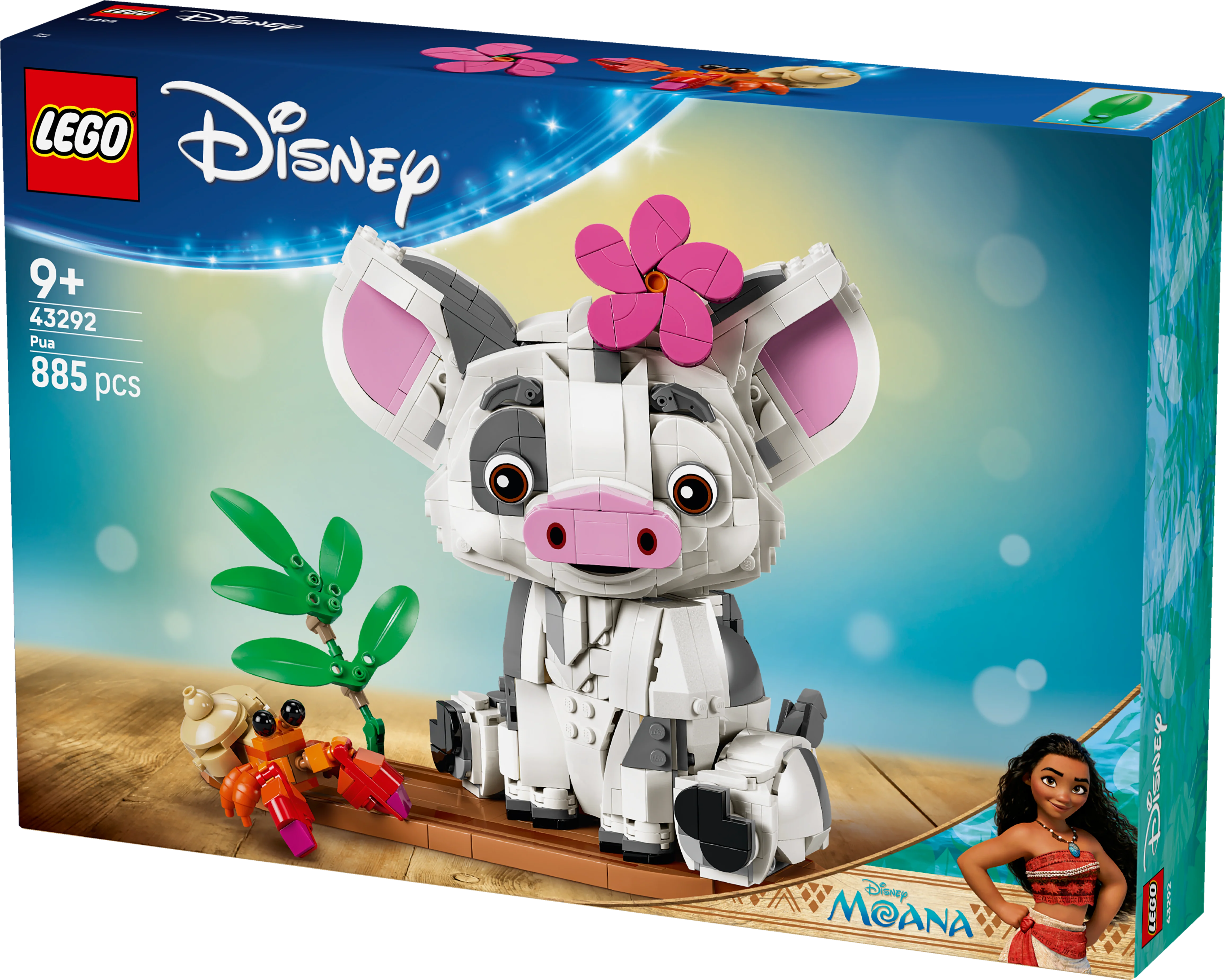 LEGO 43292 Disney Moana Pua Building Toy Pig Decoration - Image 2