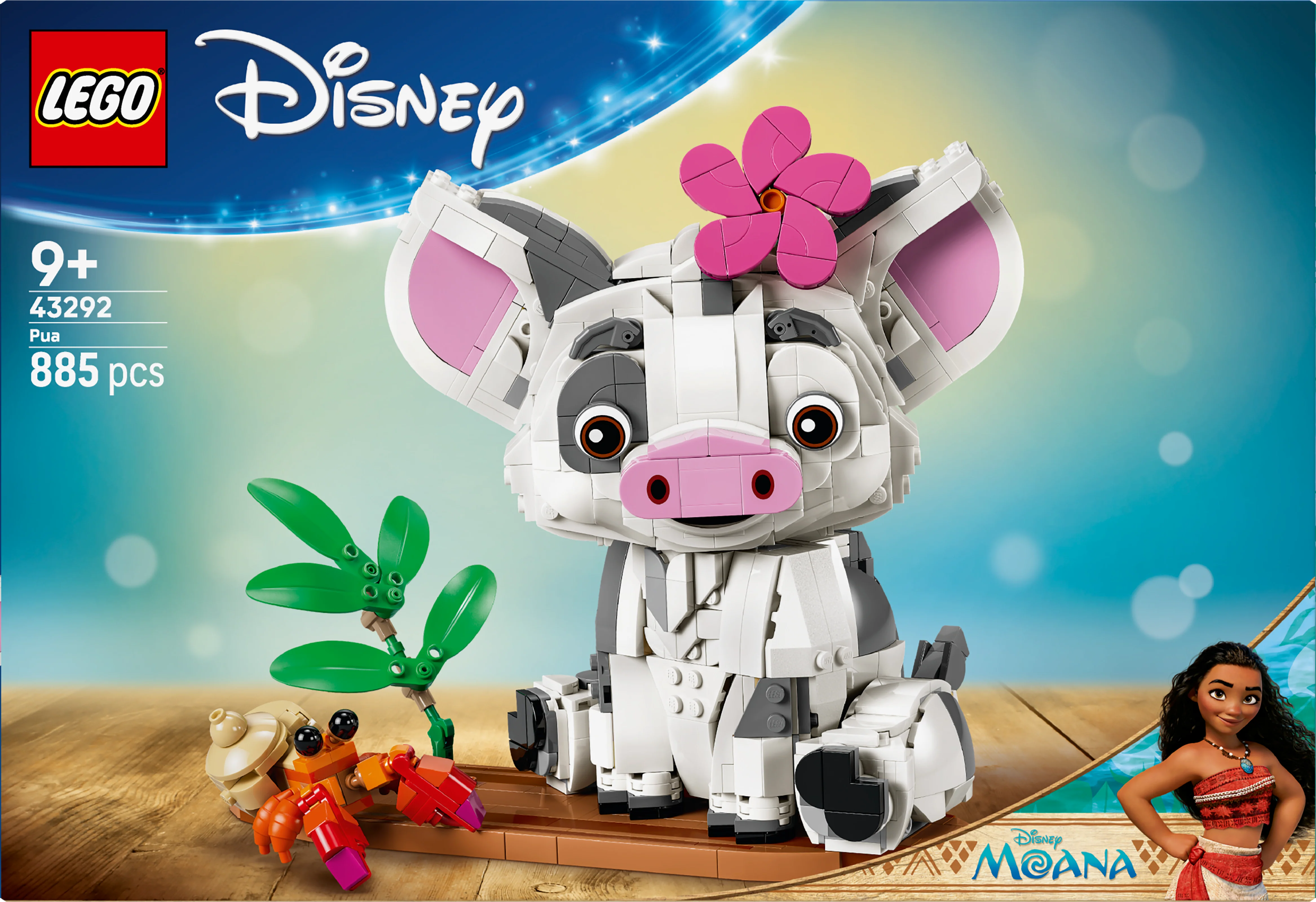 LEGO 43292 Disney Moana Pua Building Toy Pig Decoration - Image 3