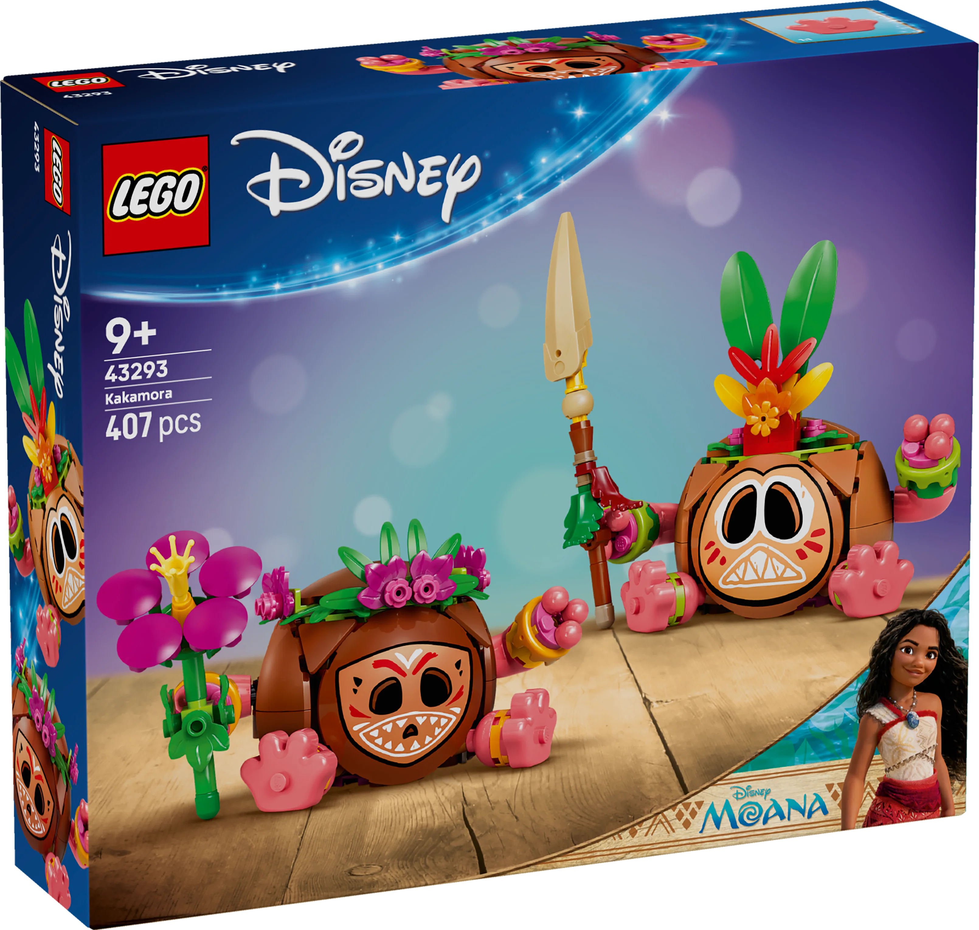 LEGO 43293 Disney Moana Kakamora Building Toy Decoration