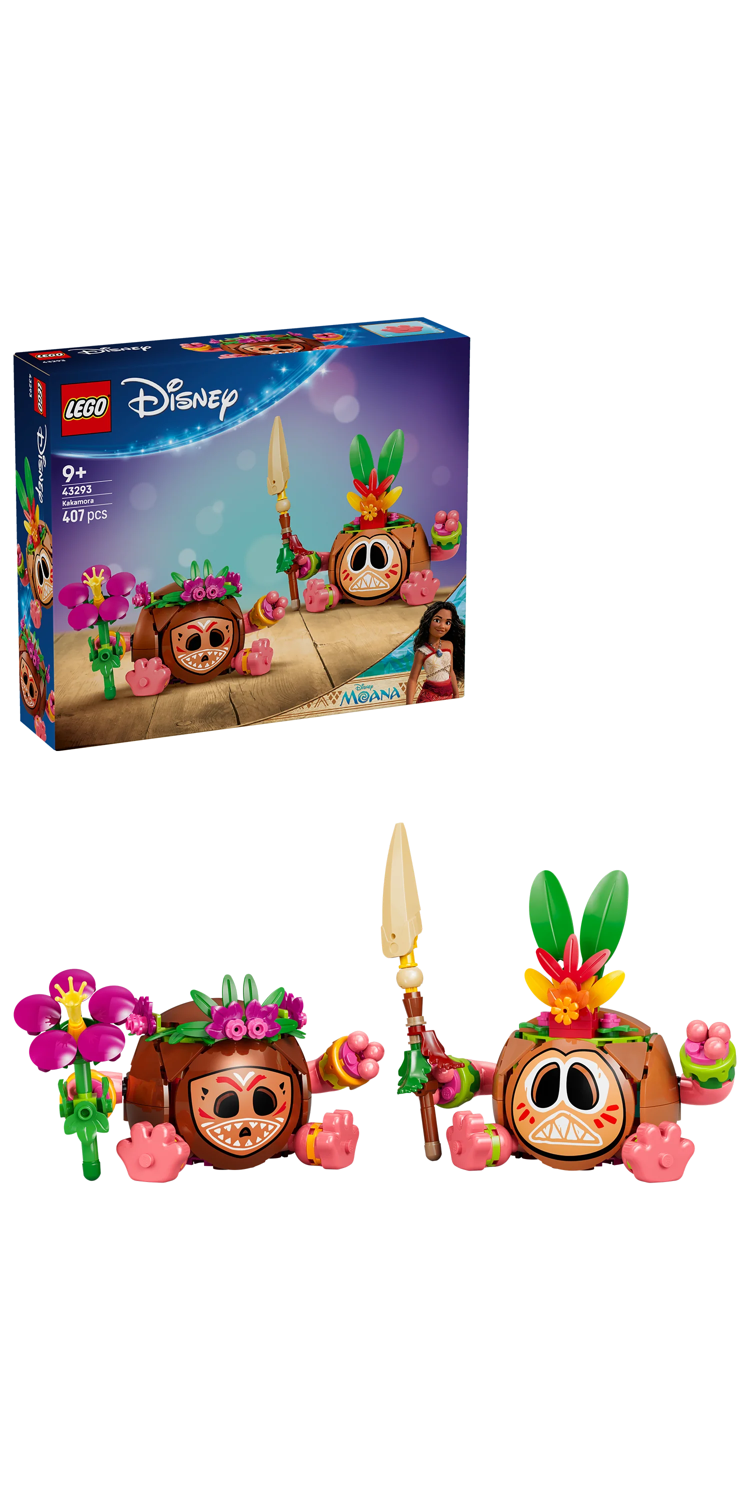 LEGO 43293 Disney Moana Kakamora Building Toy Decoration - Image 4