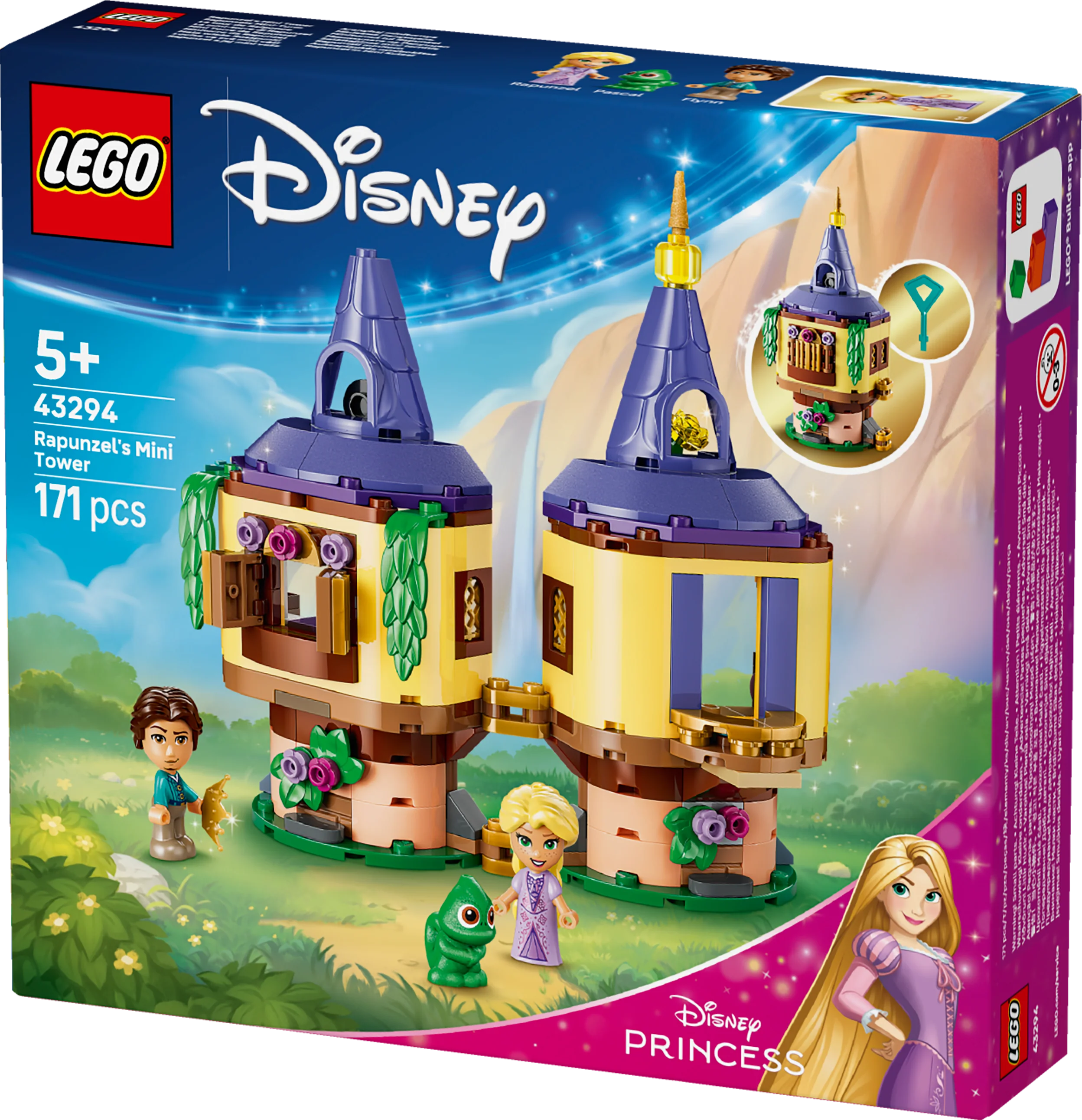 LEGO 43294Disney Princess Rapunzel’s Mini Tower Playset - Image 2