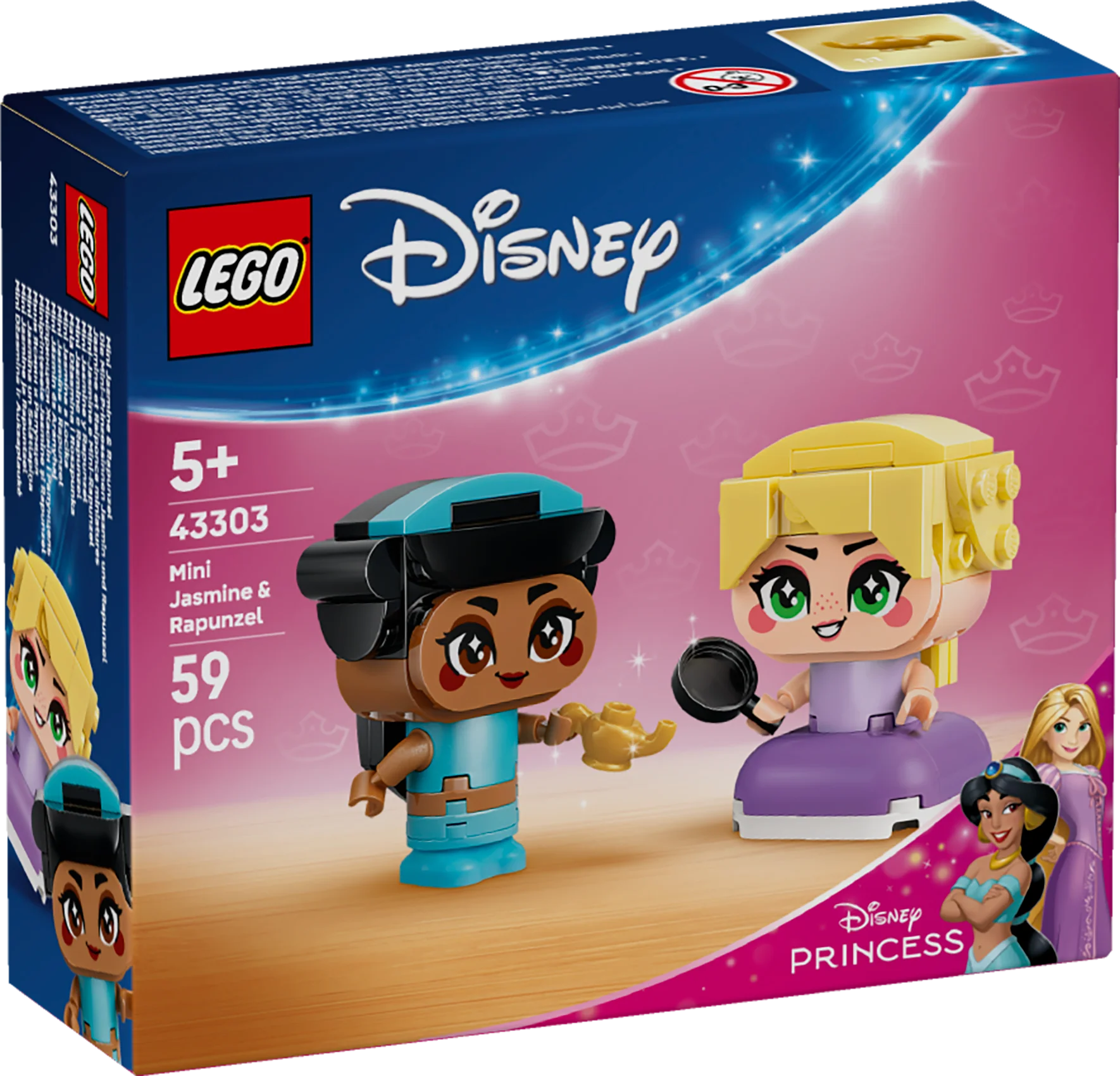 LEGO 43303 Disney Mini Jasmine & Rapunzel - Image 4