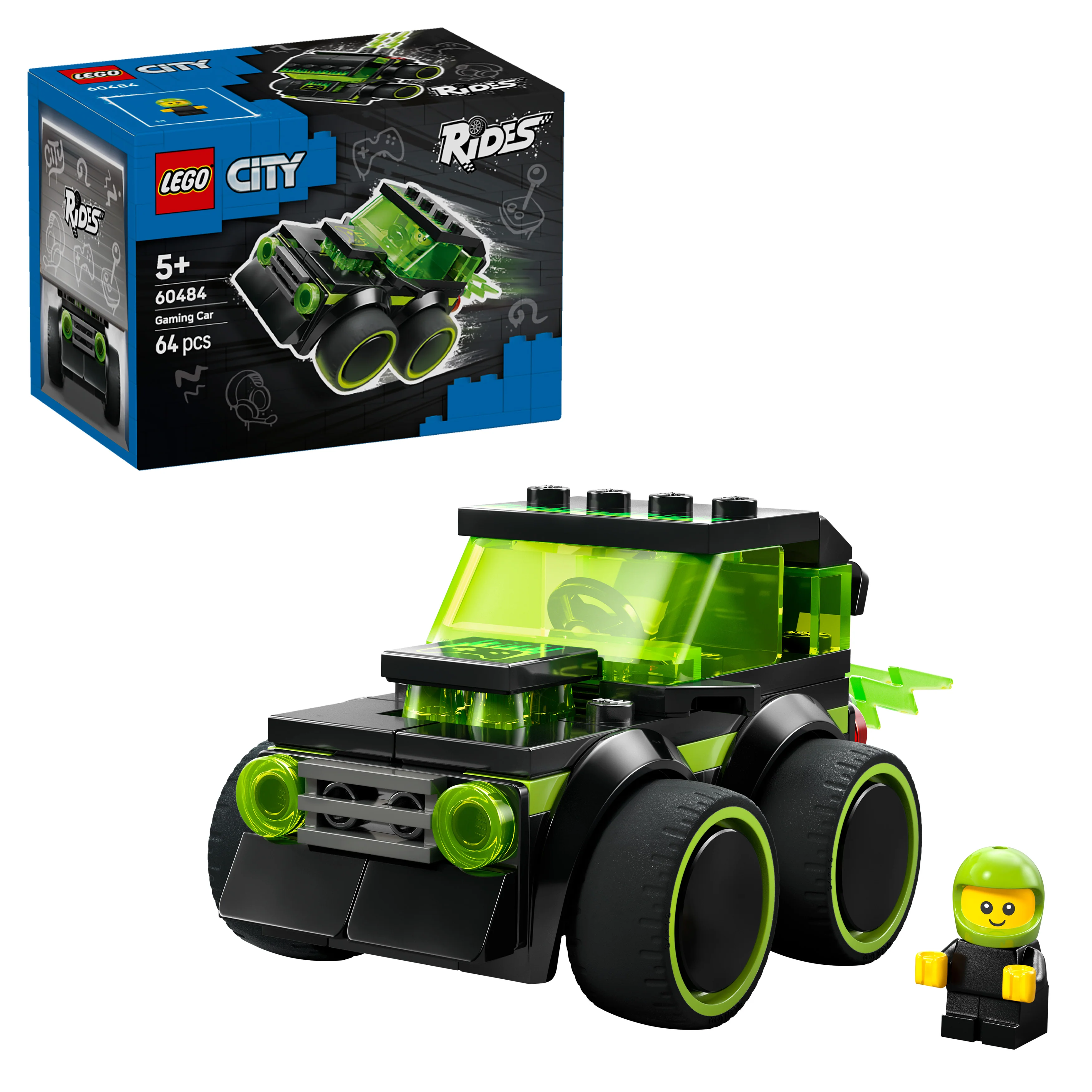 LEGO 60484 City Rides Gaming Race Car - Image 3