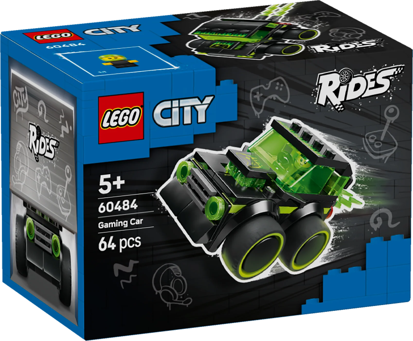 LEGO 60484 City Rides Gaming Race Car - Image 5