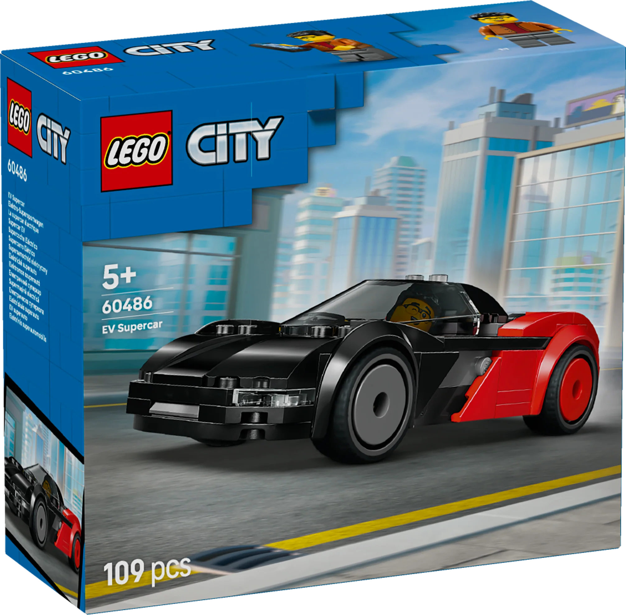LEGO 60486 City EV Supercar - Image 3