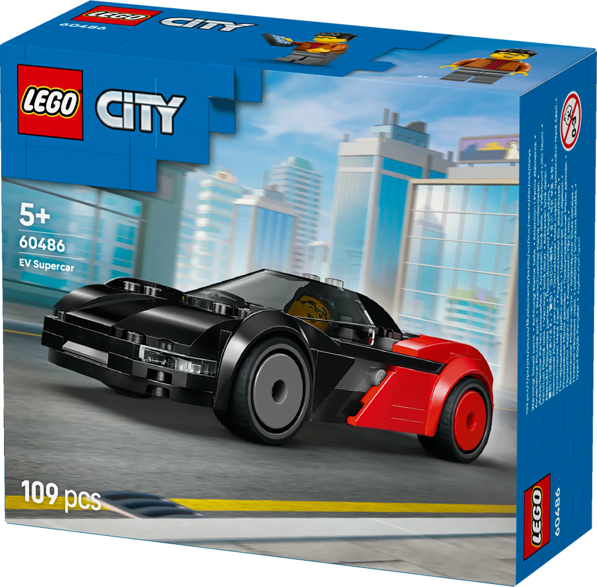 LEGO 60486 City EV Supercar - Image 4