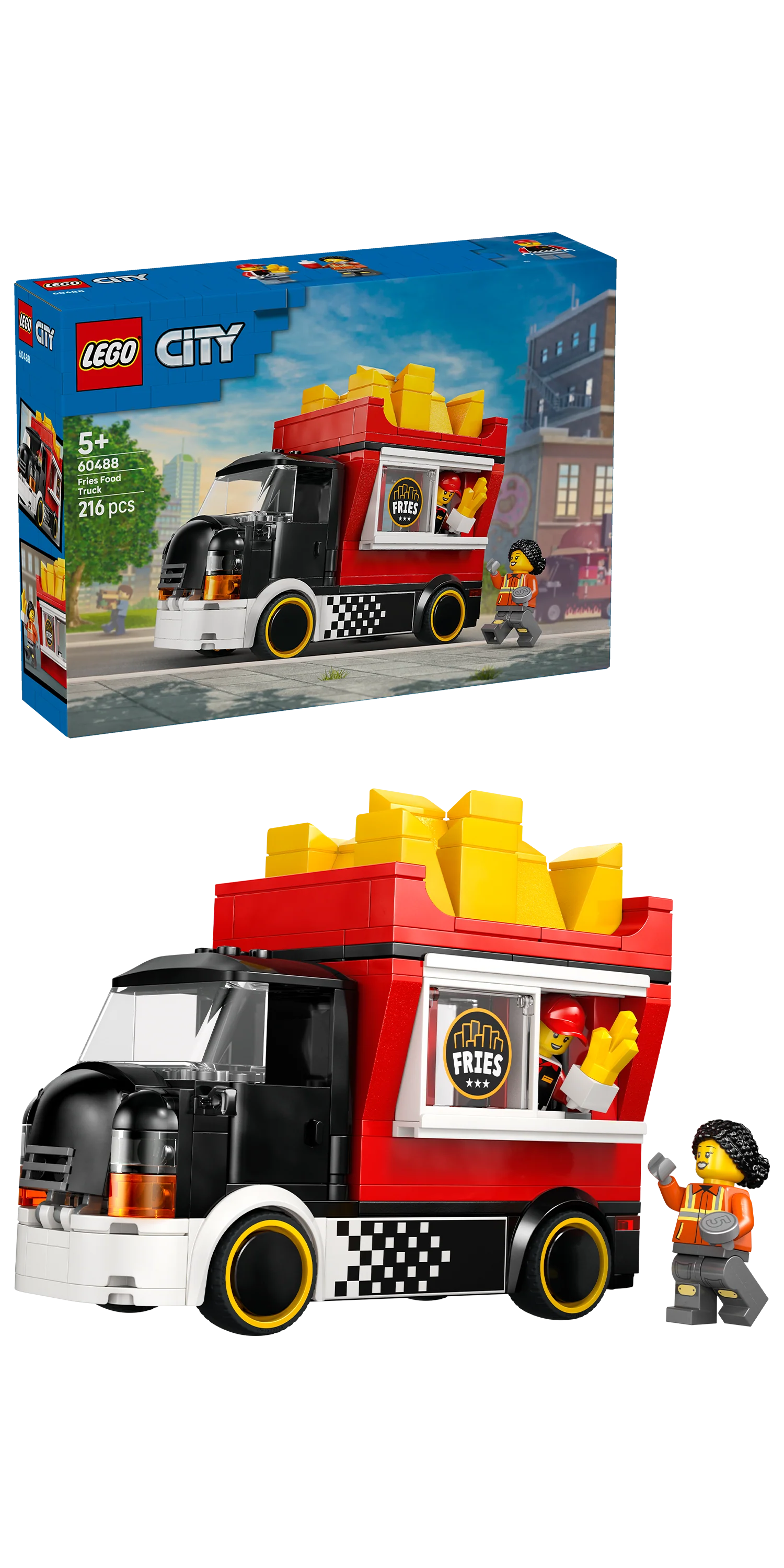 LEGO 60488 City Fries Food Truck - Image 3