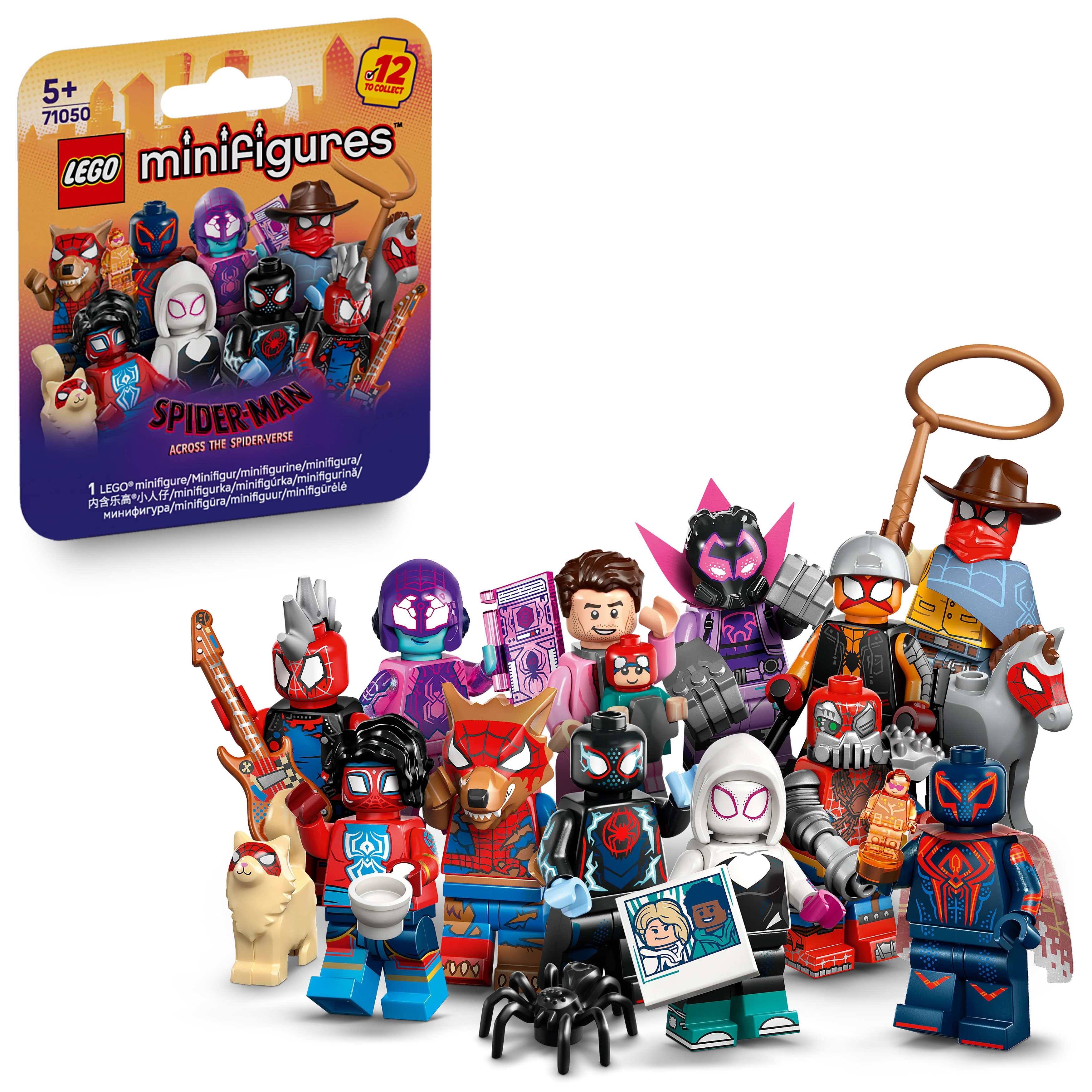 LEGO 71050 Minifigures Spider-Man: Across the Spider-Verse - Image 4