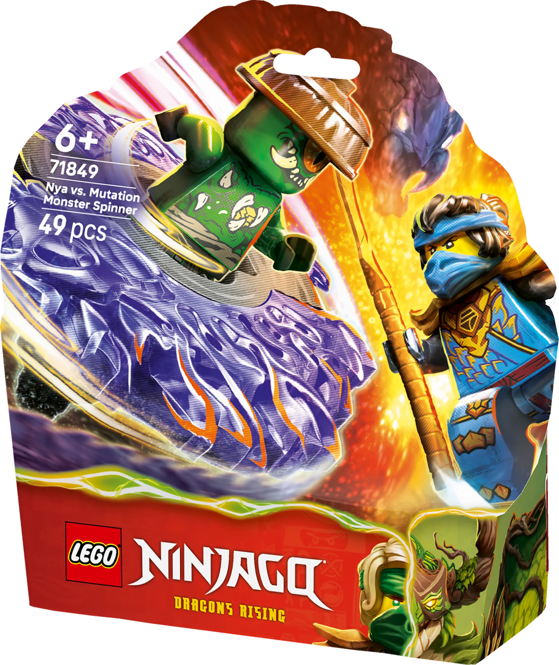 LEGO 71849 Ninjago Nya vs. Mutation Monster Spinner - Image 2