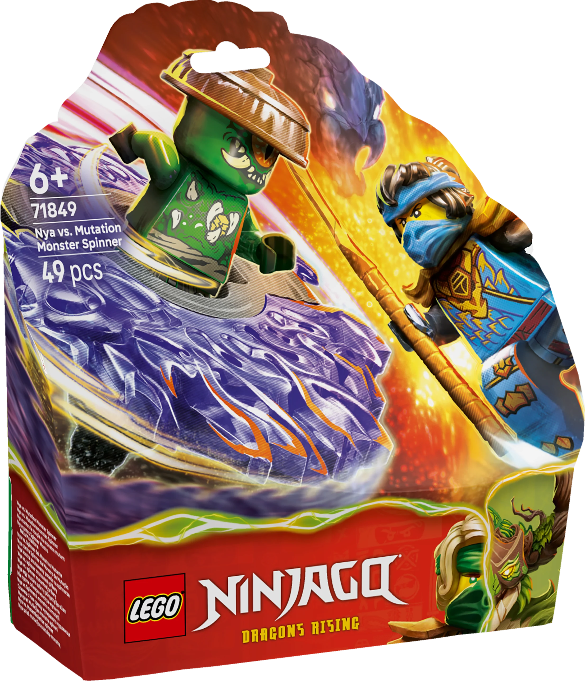 LEGO 71849 Ninjago Nya vs. Mutation Monster Spinner - Image 3
