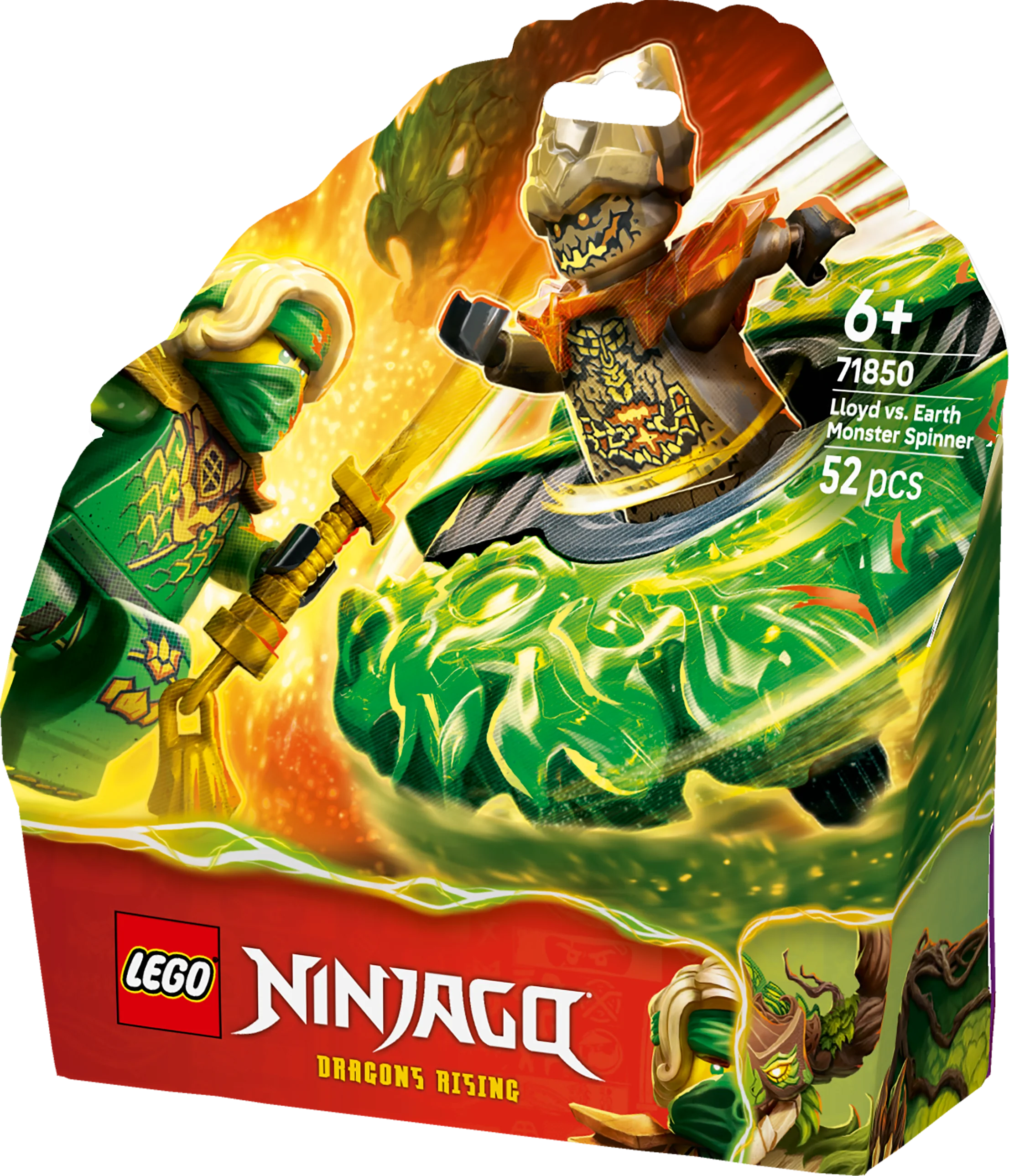 LEGO 71850 Ninjago Lloyd vs. Earth Monster Spinner - Image 4