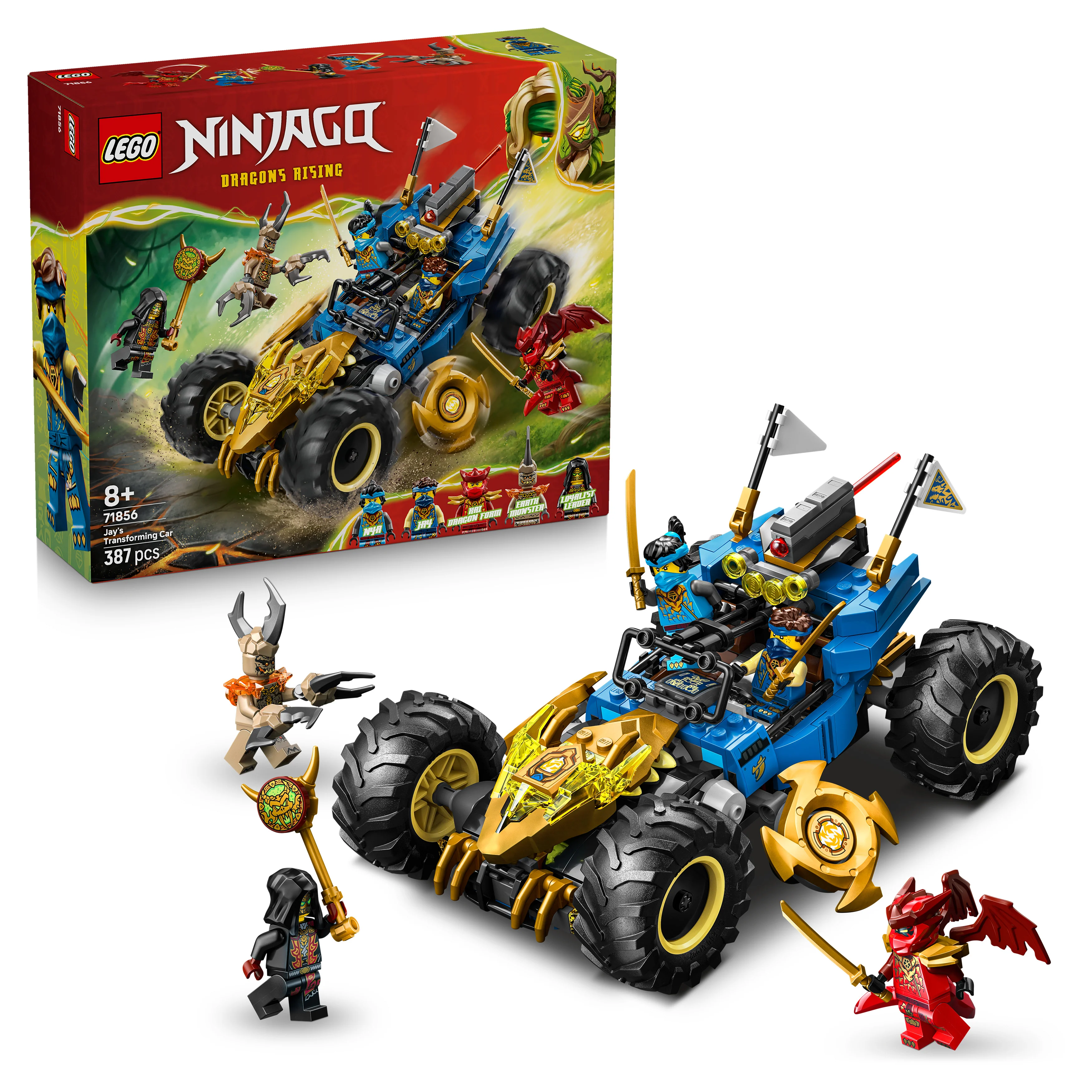 LEGO 71856 Ninjago Jay's Transforming Car - Image 4