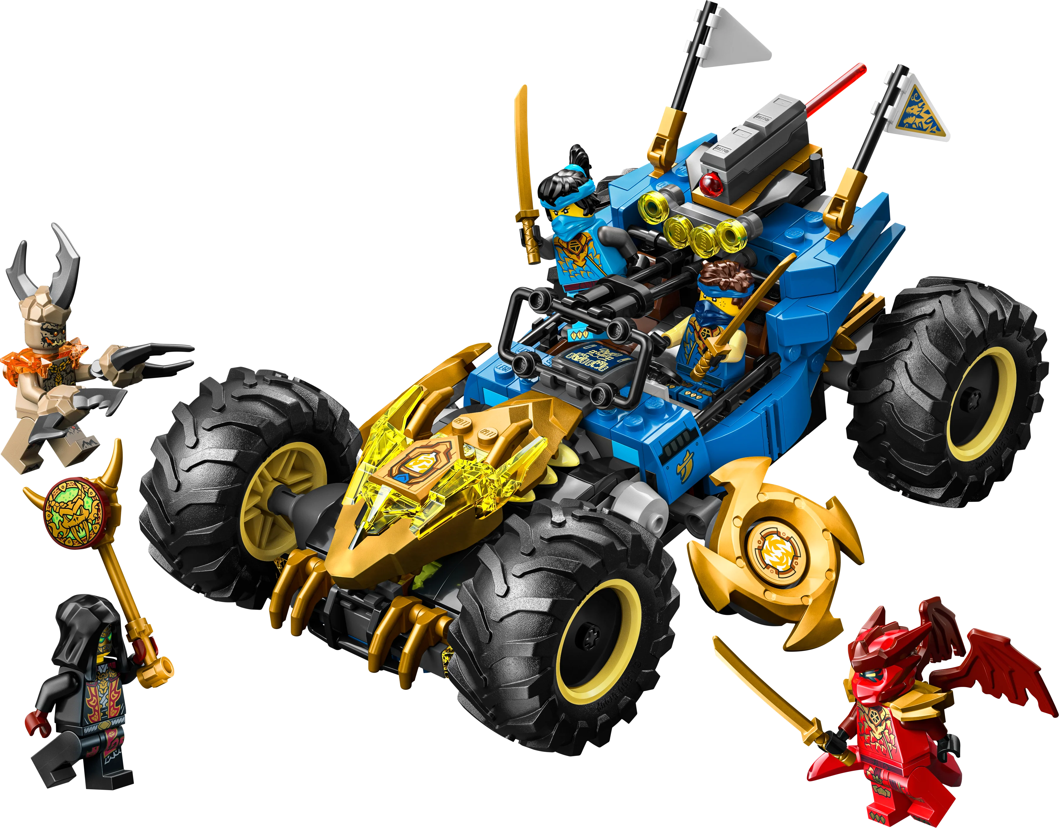 LEGO 71856 Ninjago Jay's Transforming Car - Image 5