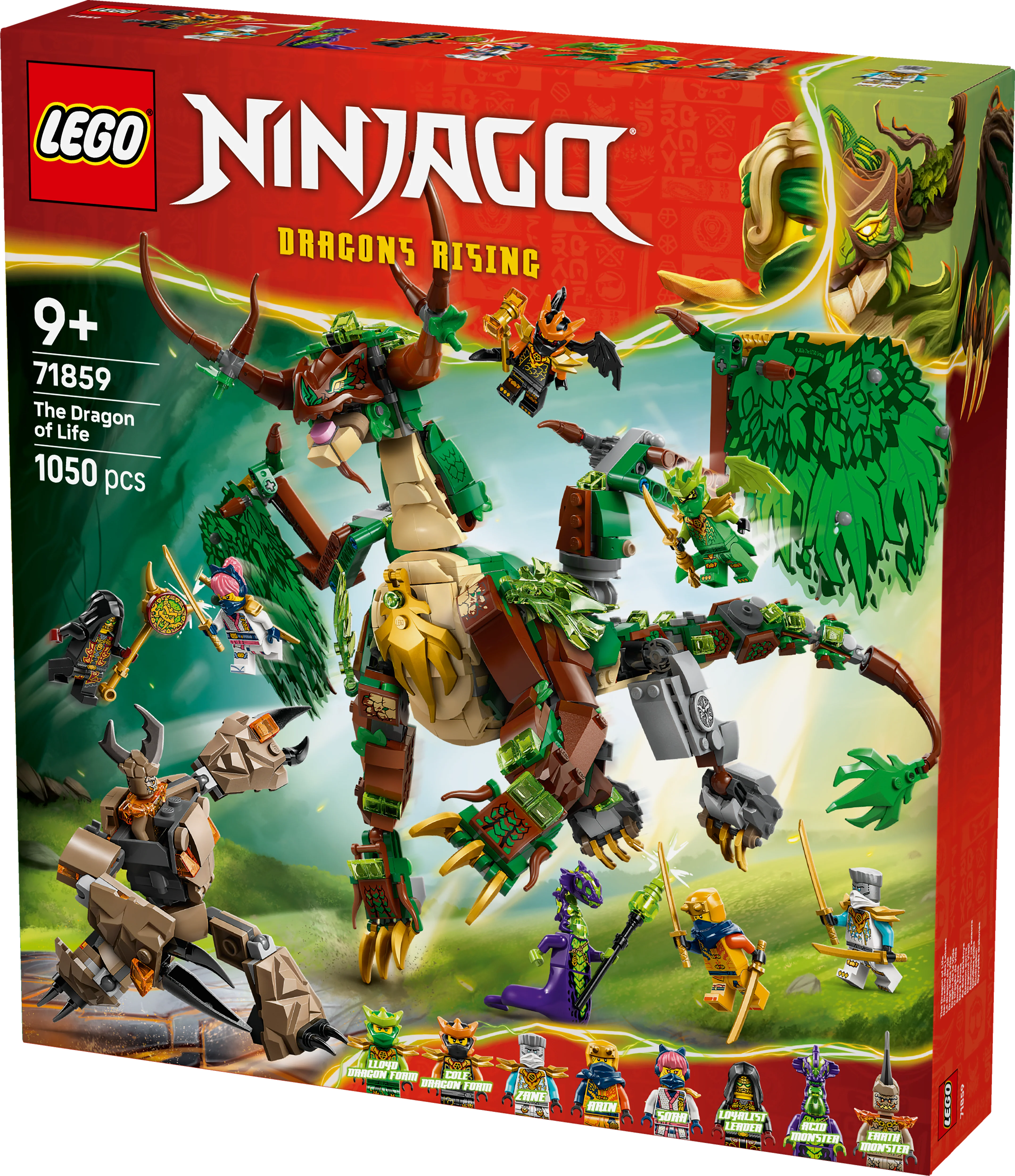 LEGO 71859 Ninjago The Dragon of Life - Image 3