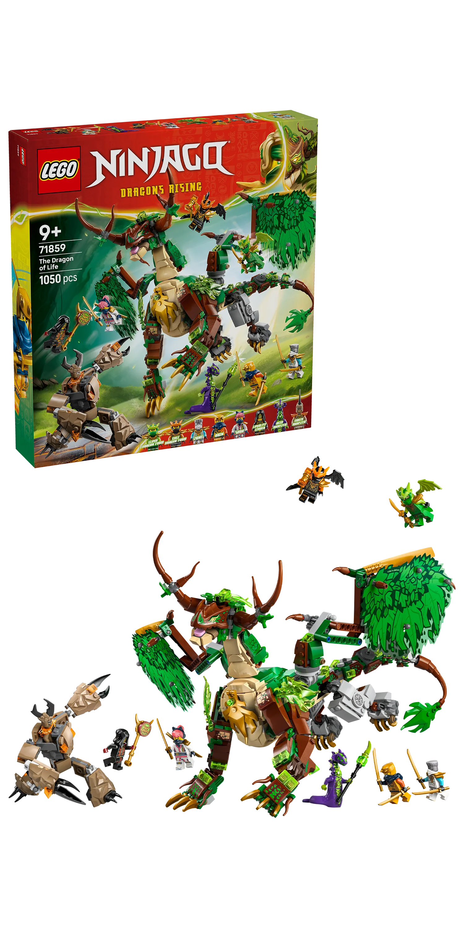 LEGO 71859 Ninjago The Dragon of Life - Image 4