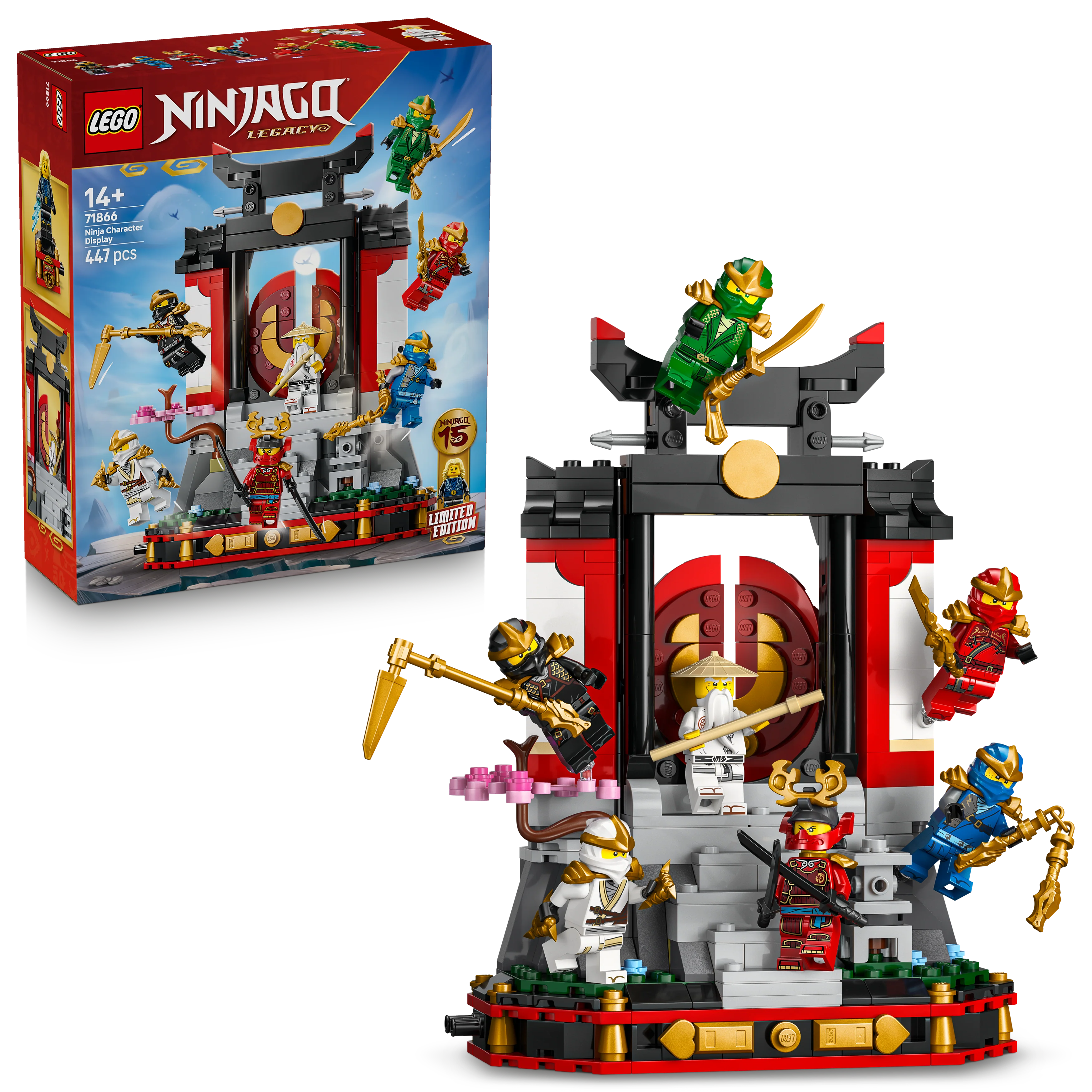 LEGO 71866 Ninjago Ninja Character Display 15th Anniversary - Image 4