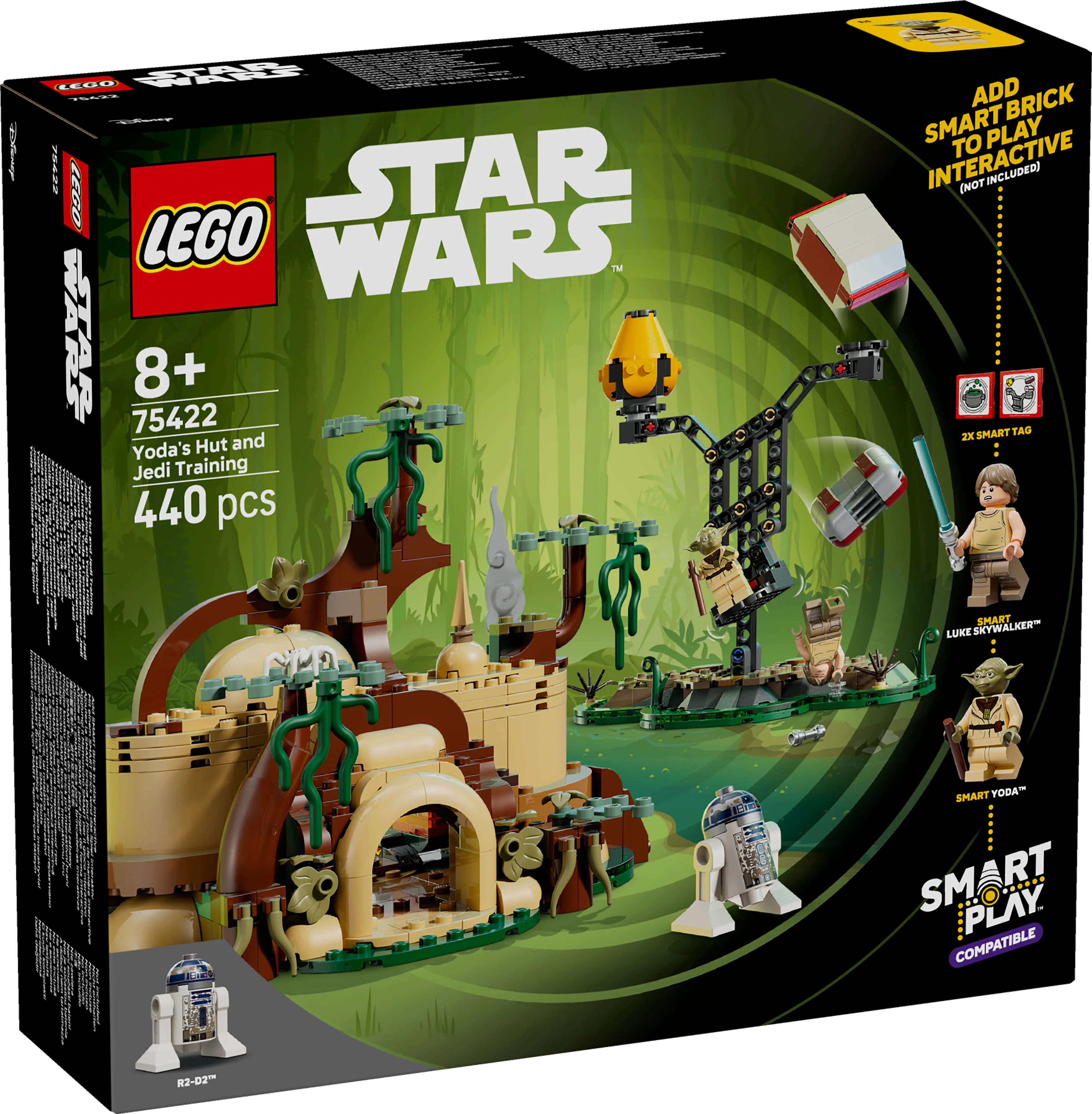 LEGO 75422 SMART Play Yoda's Hut and Jedi Training - Image 2