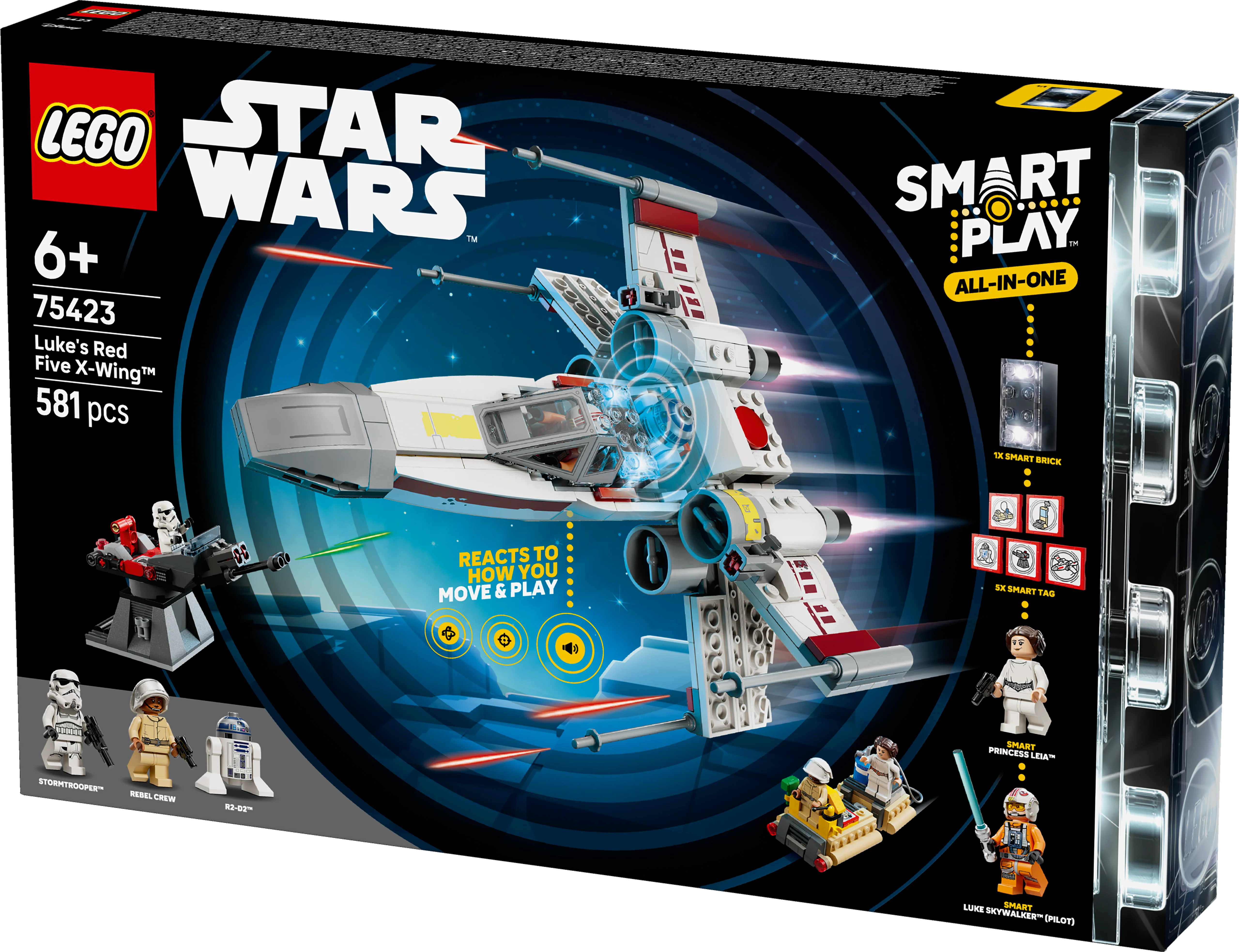 LEGO 75423 SMART Play Luke's Red Five X-Wing - Image 2