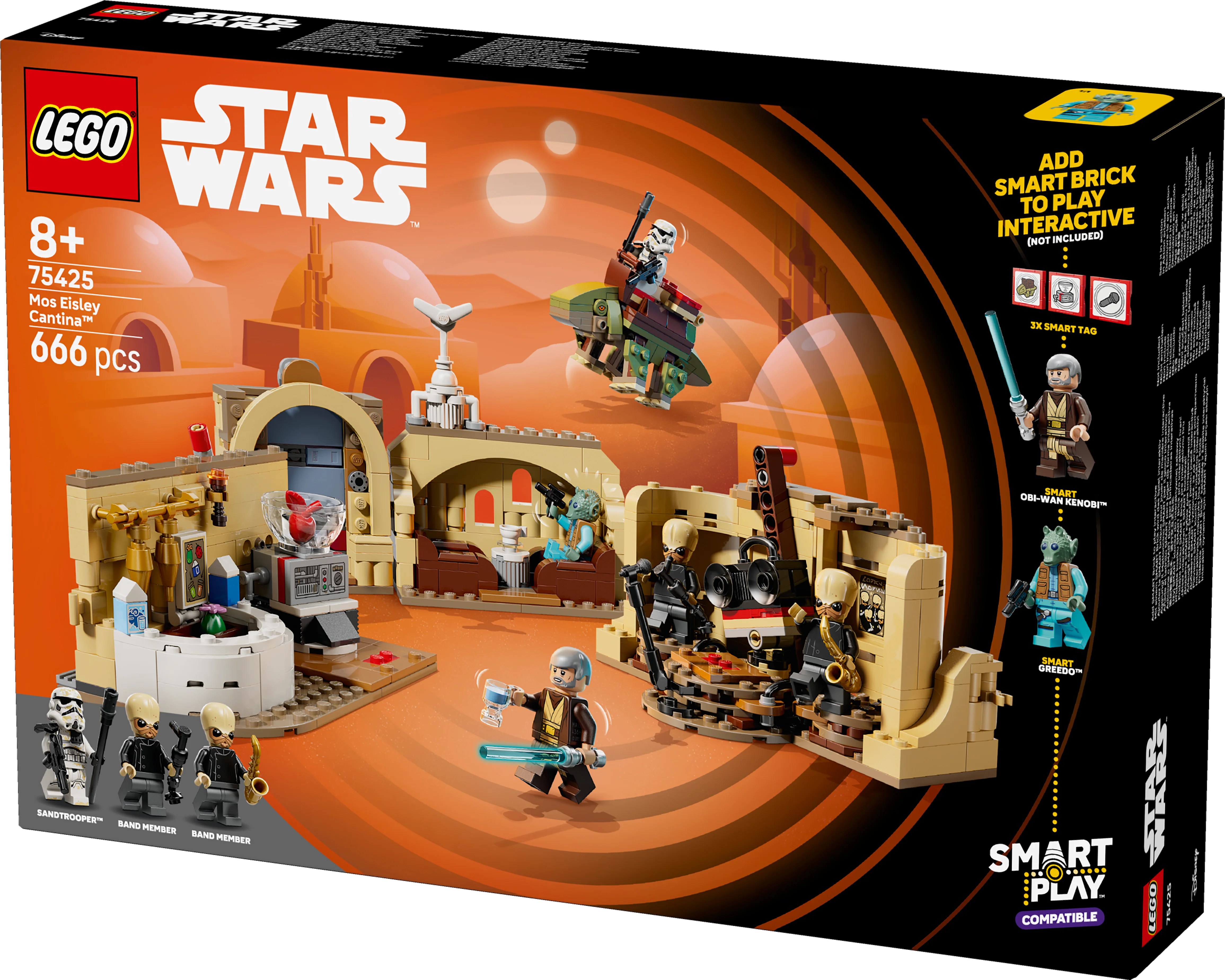 LEGO 75425 SMART Play Mos Eisley Cantina - Image 5