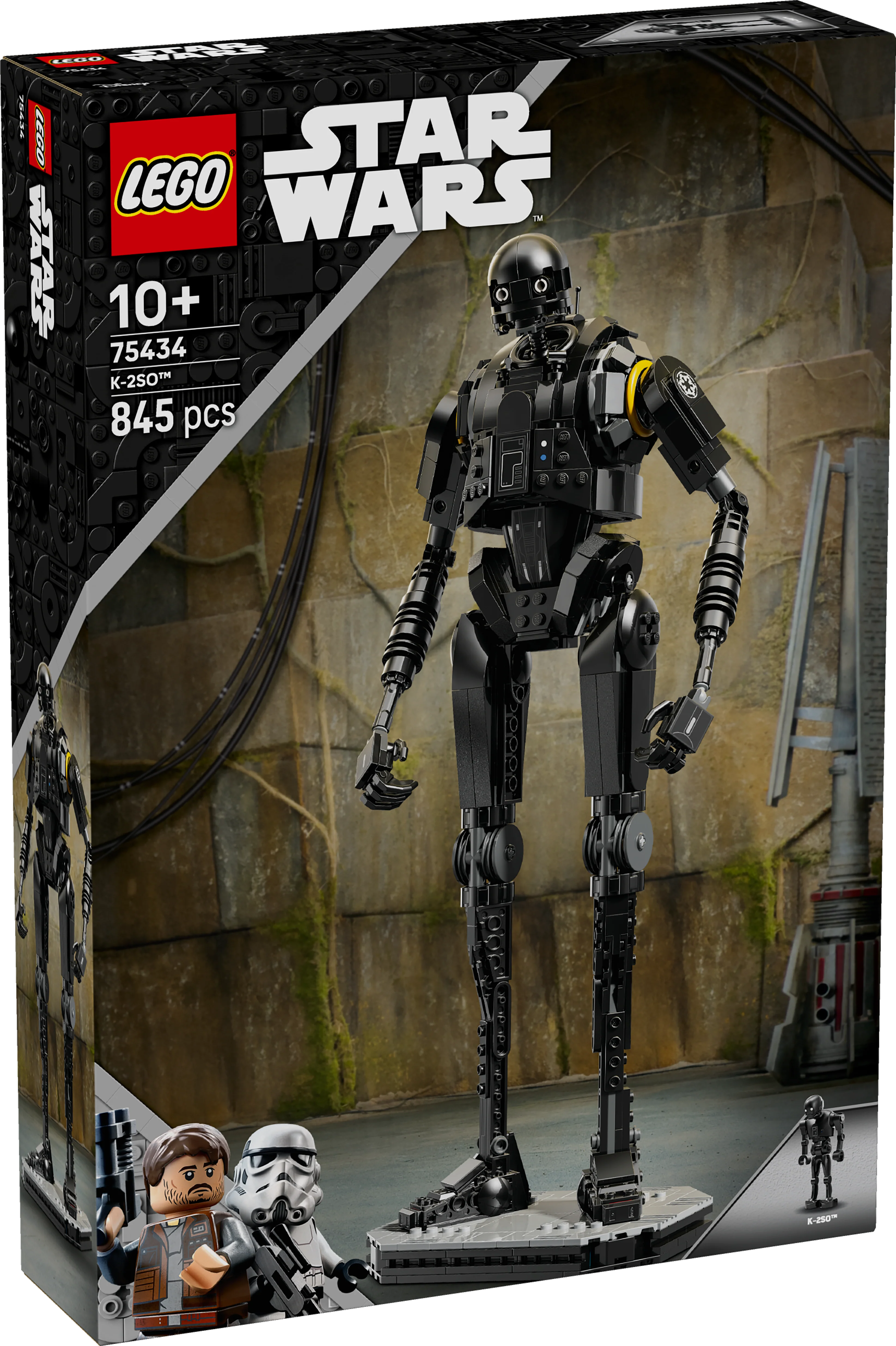 LEGO 75434 Star Wars: Andor K-2SO Security Droid, Fan Gift