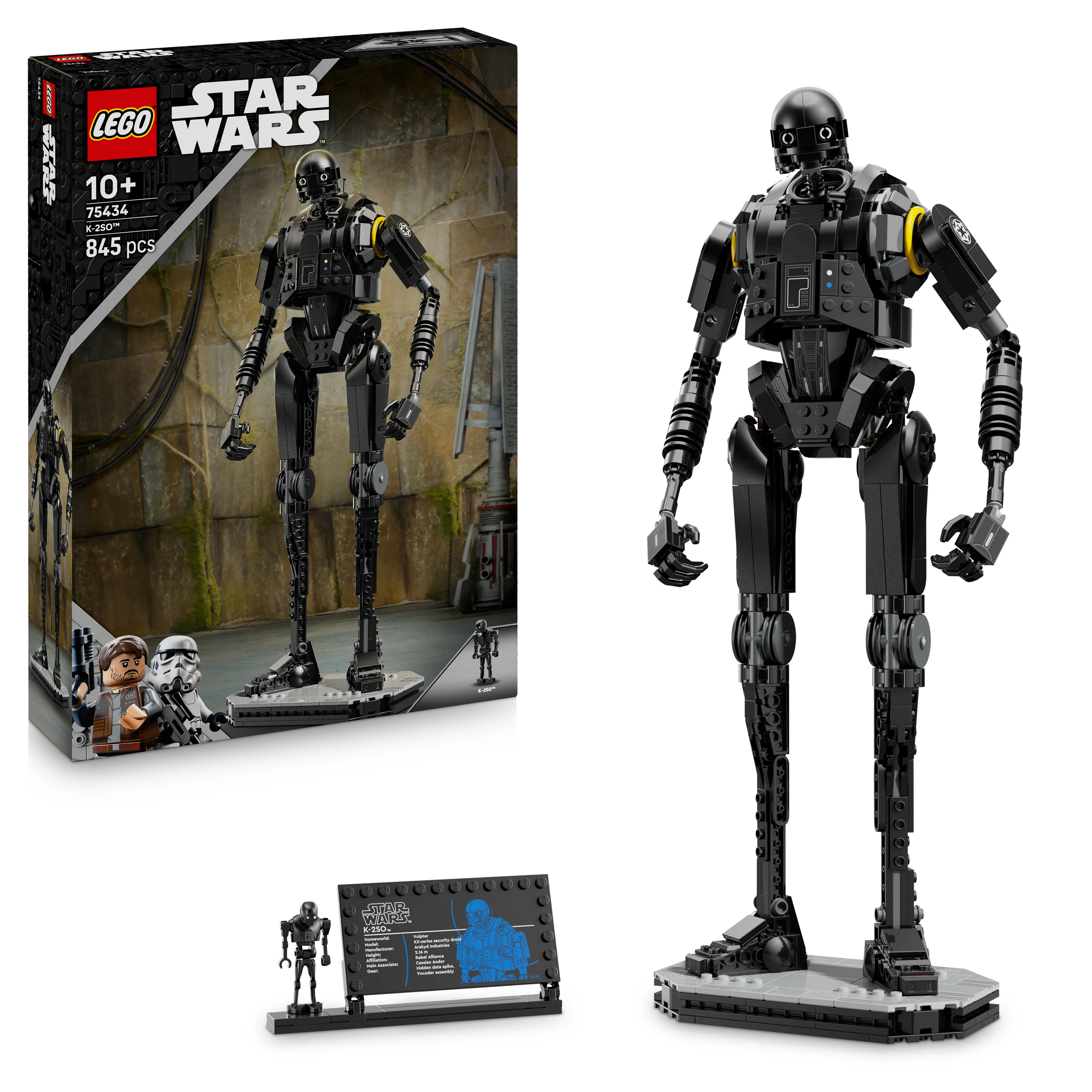 LEGO 75434 Star Wars: Andor K-2SO Security Droid, Fan Gift - Image 4