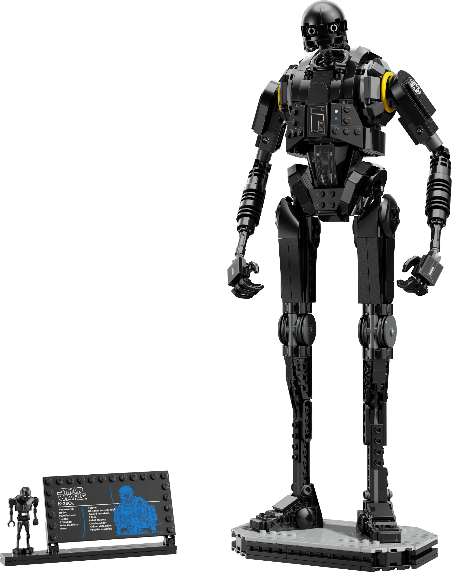 LEGO 75434 Star Wars: Andor K-2SO Security Droid, Fan Gift - Image 5