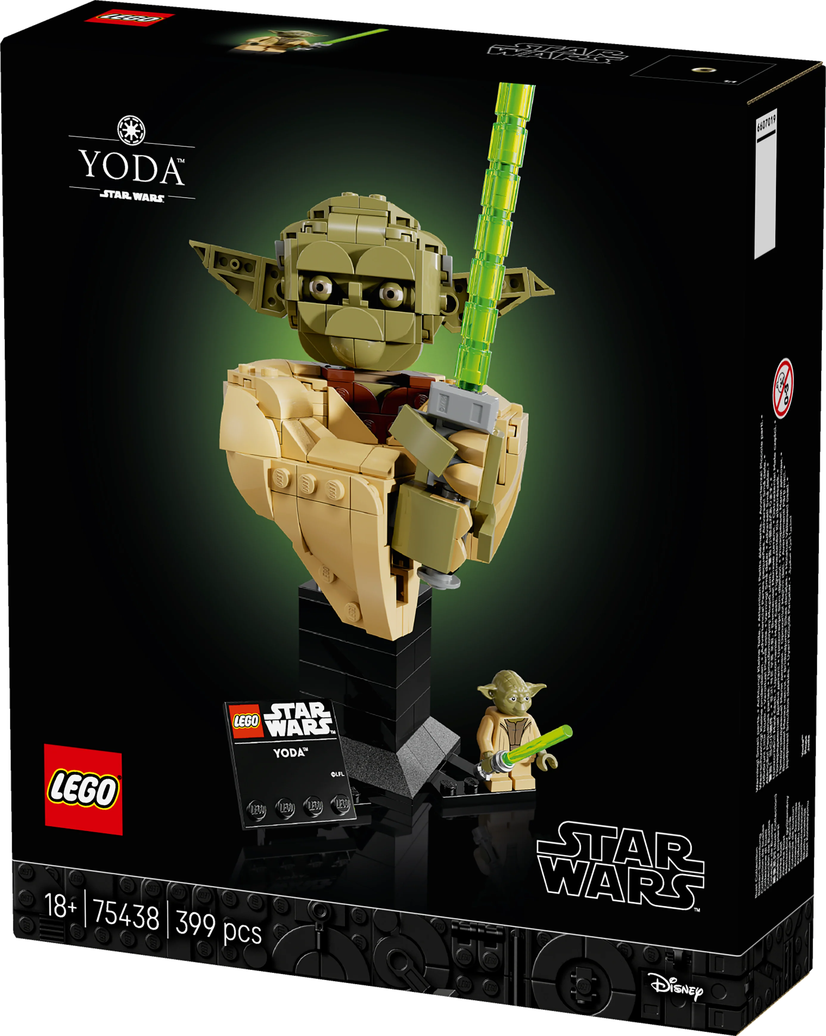 LEGO 75438 Star Wars TM Yoda Bust - Image 2