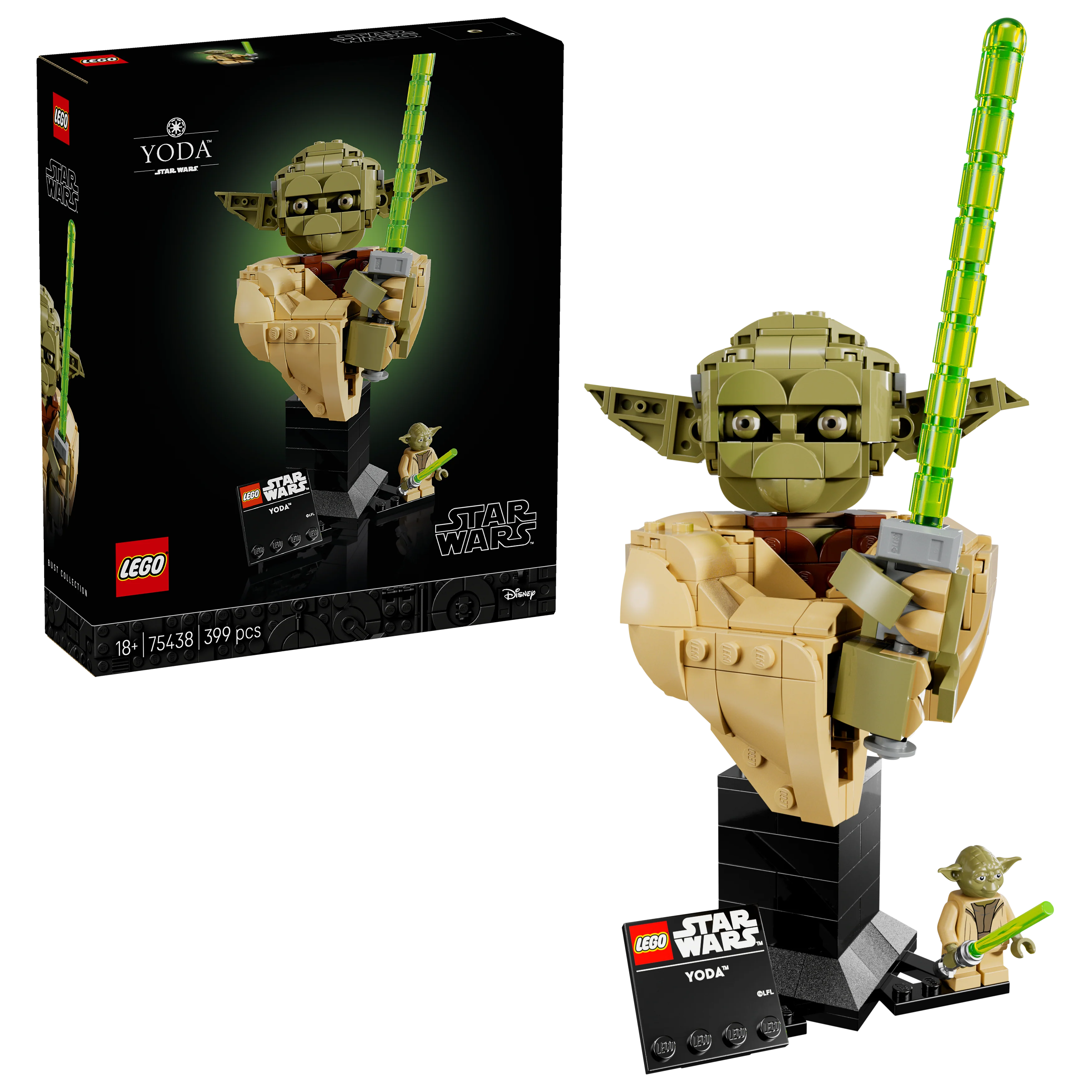LEGO 75438 Star Wars TM Yoda Bust - Image 4