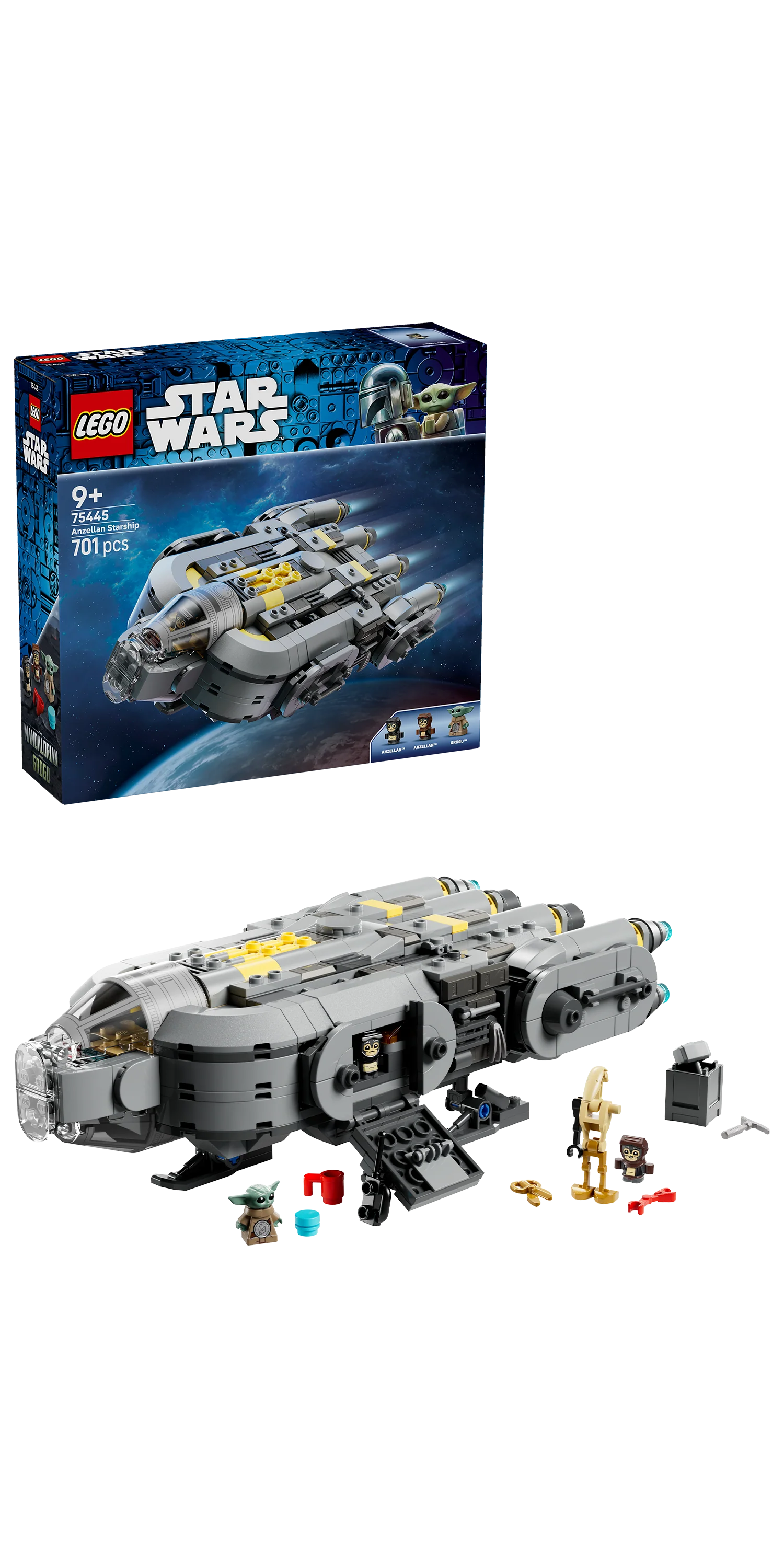 LEGO 75445 Star Wars TM Anzellan Starship - Image 8