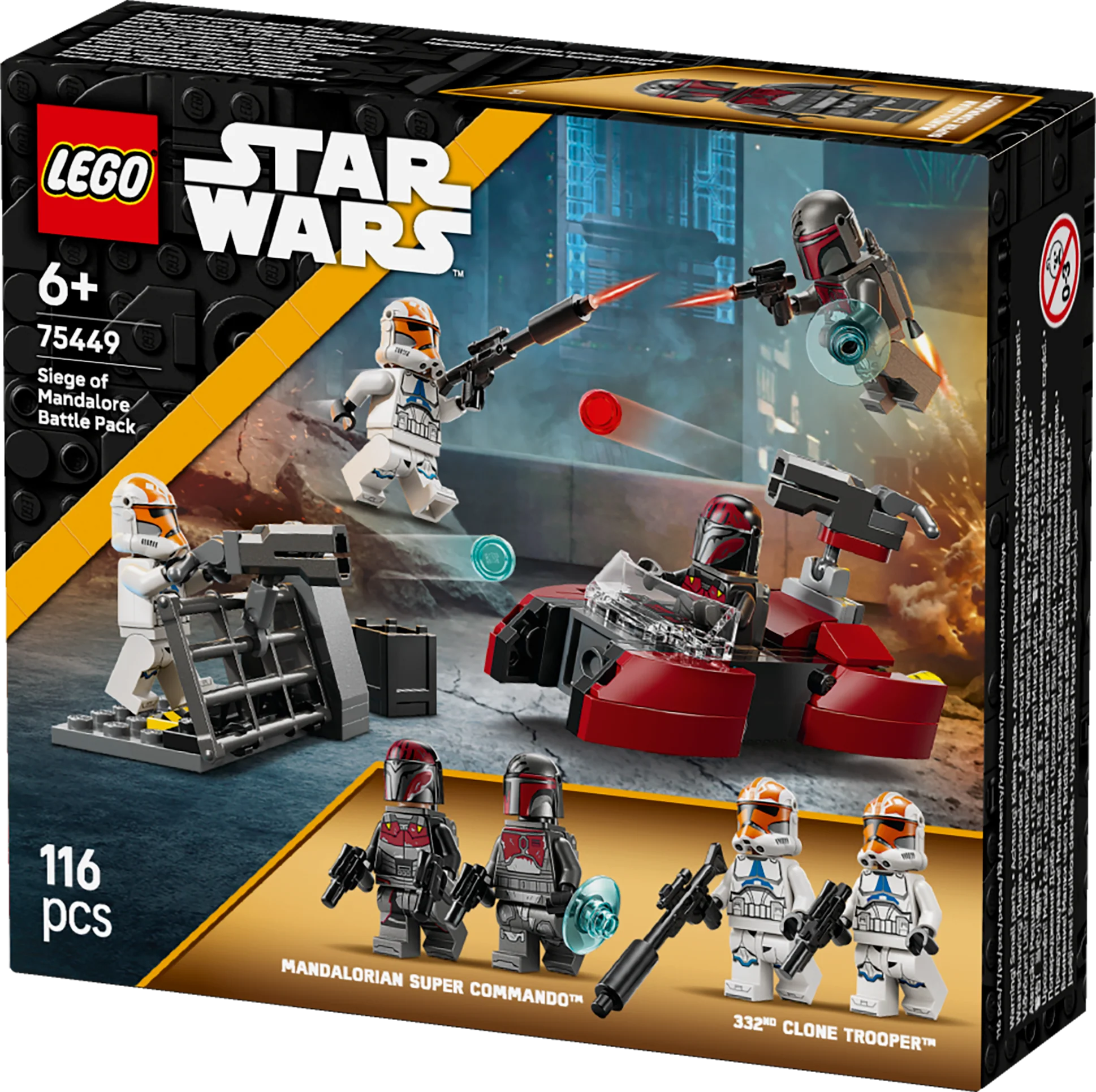 LEGO 75449 Star Wars  Siege of Mandalore Battle Pack - Image 3
