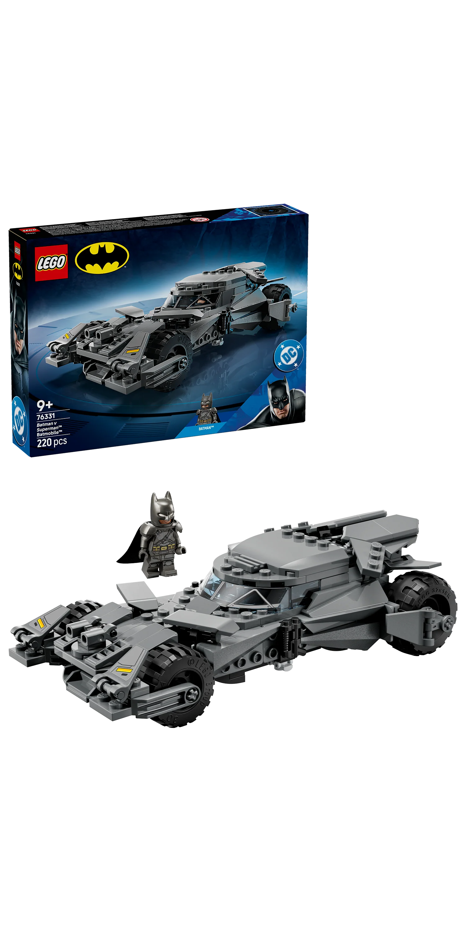 LEGO 76331 Batman v Superman Batmobile - Image 4