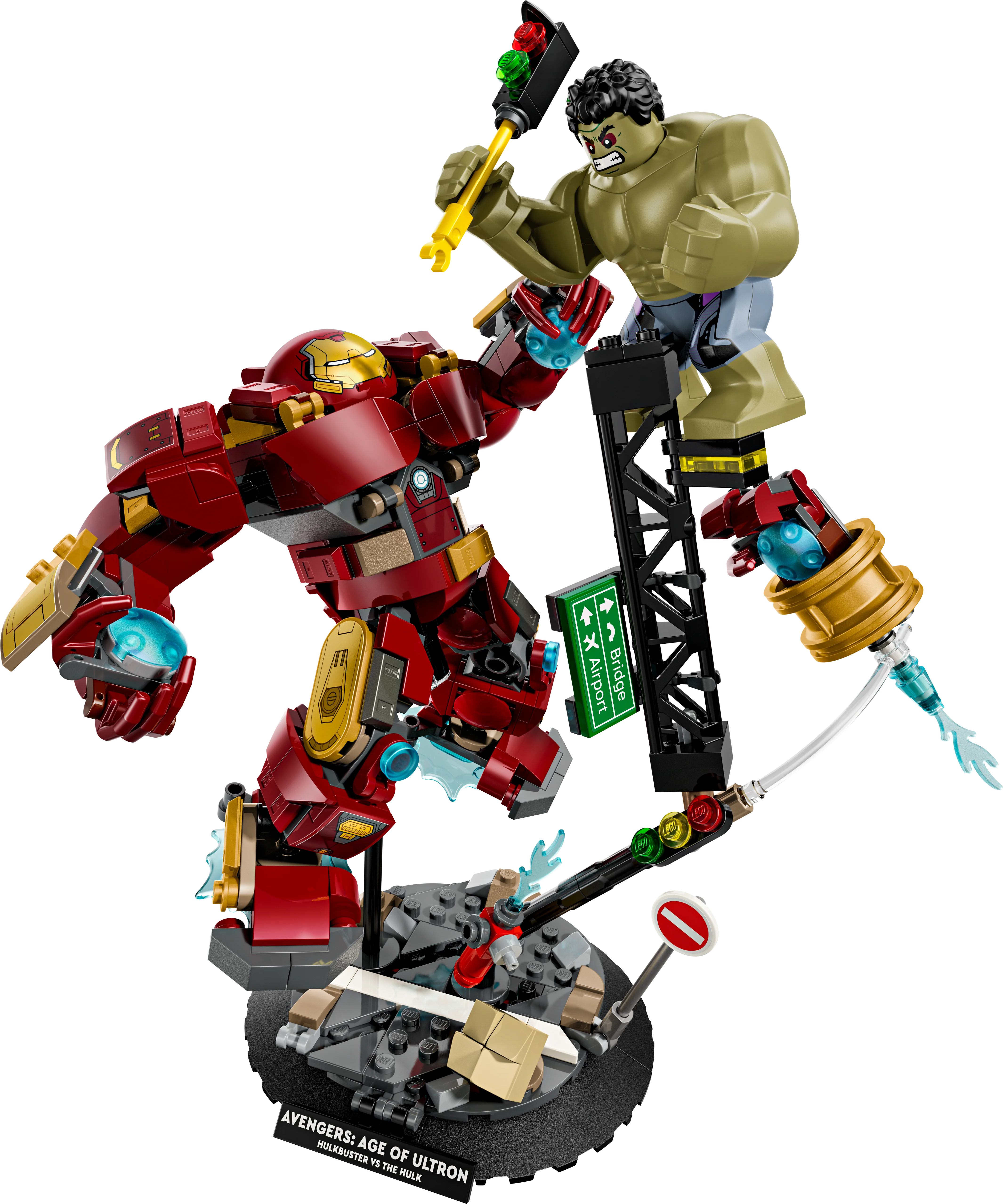 LEGO 76343 Super Heroes Epic Battle Hulkbuster vs. The Hulk - Image 4