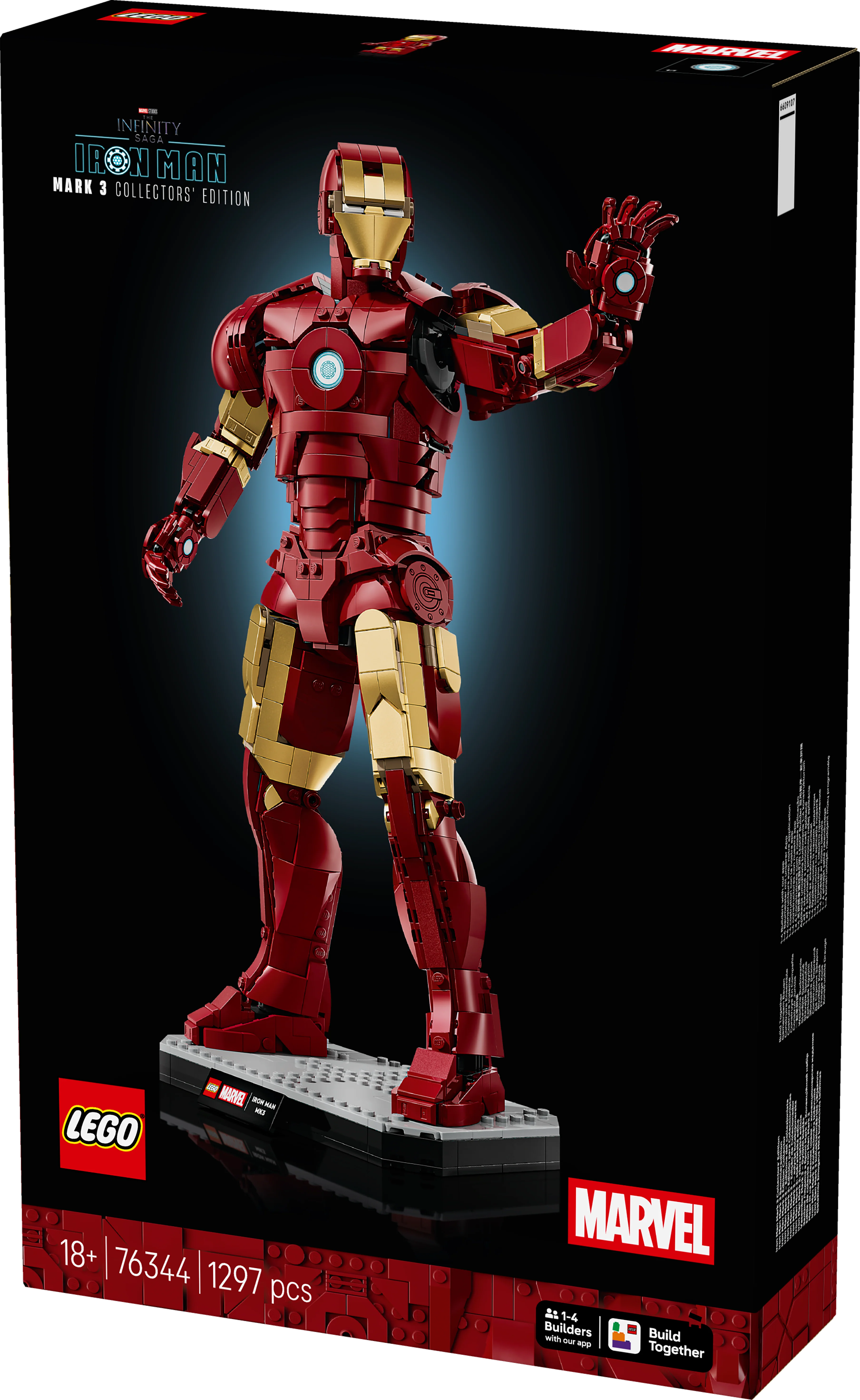 LEGO 76344 Super Heroes Iron Man Mark 3 Collectors' Edition - Image 3