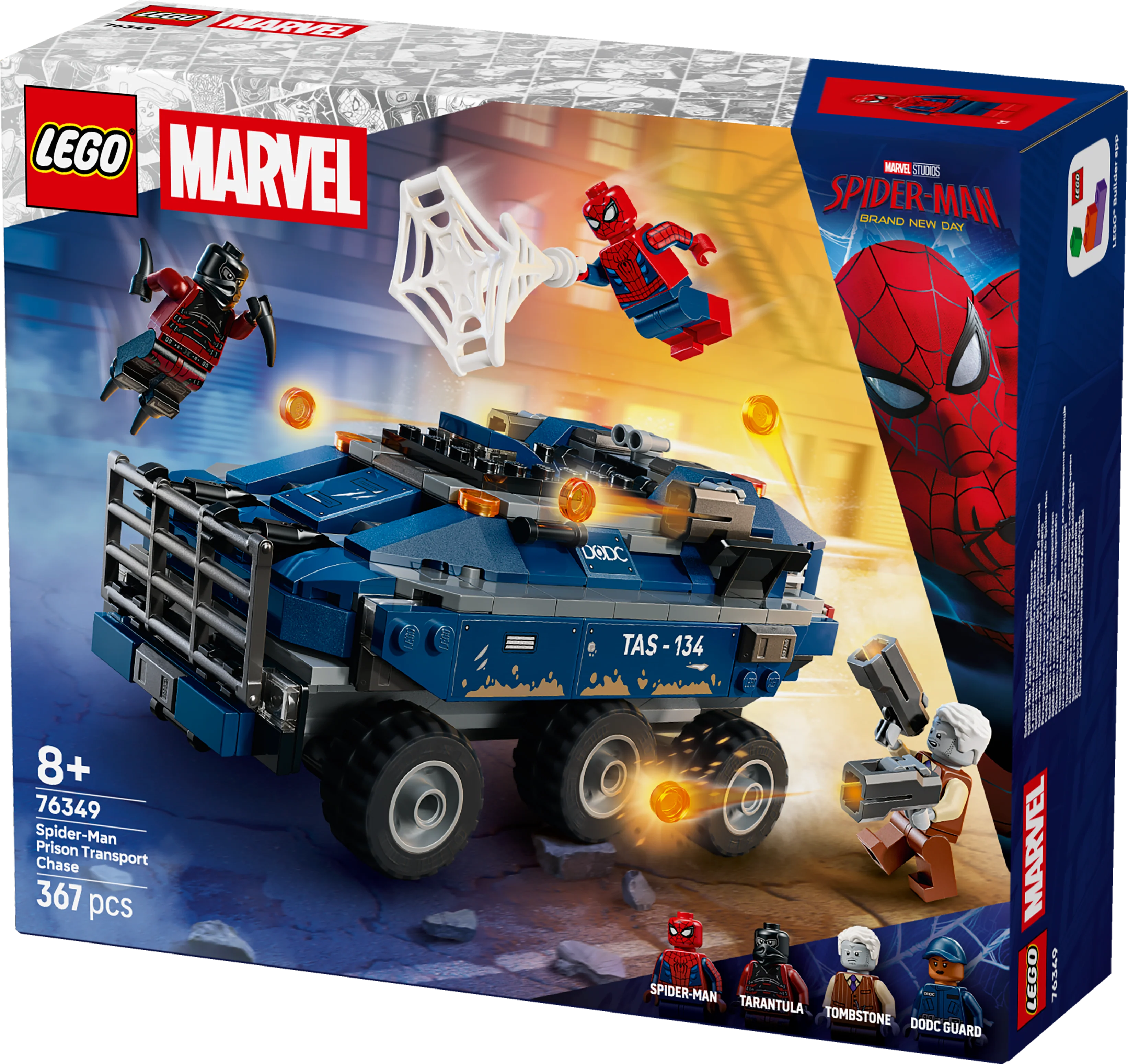 LEGO 76349 Marvel Spider-Man Prison Transport Chase - Image 5