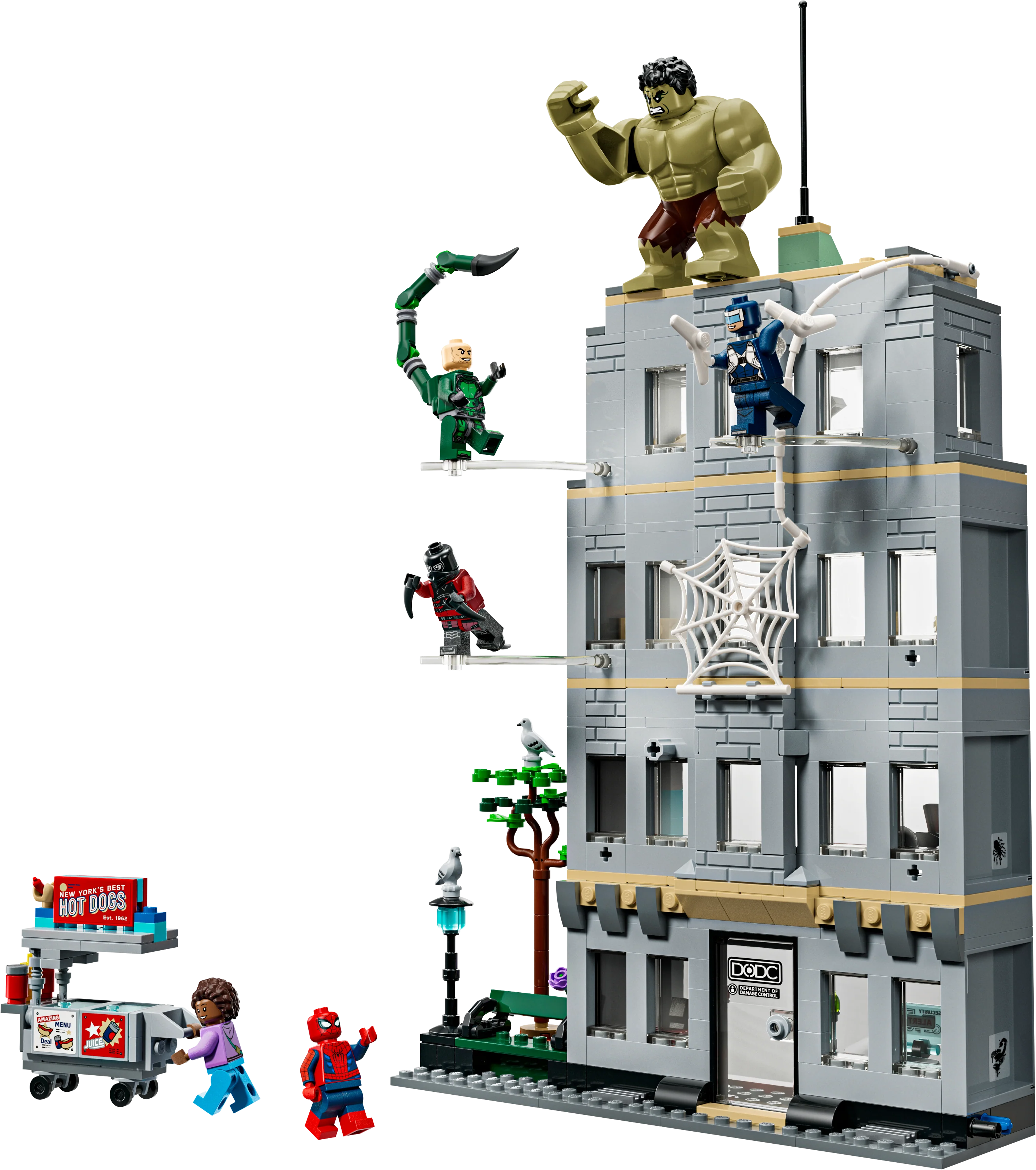 LEGO 76350 Marvel Spider-Man vs. Hulk Epic Clash - Image 2