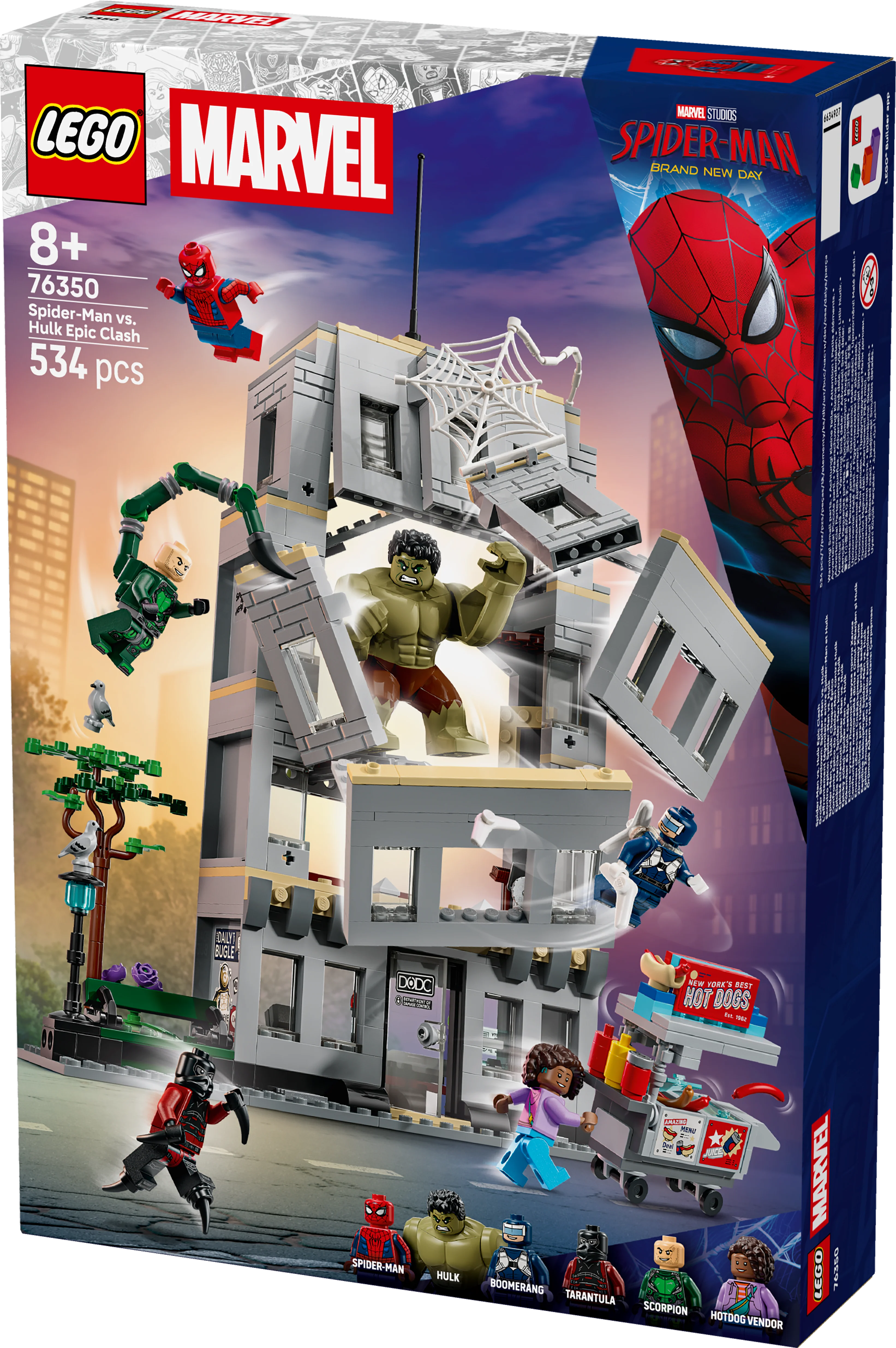 LEGO 76350 Marvel Spider-Man vs. Hulk Epic Clash - Image 3