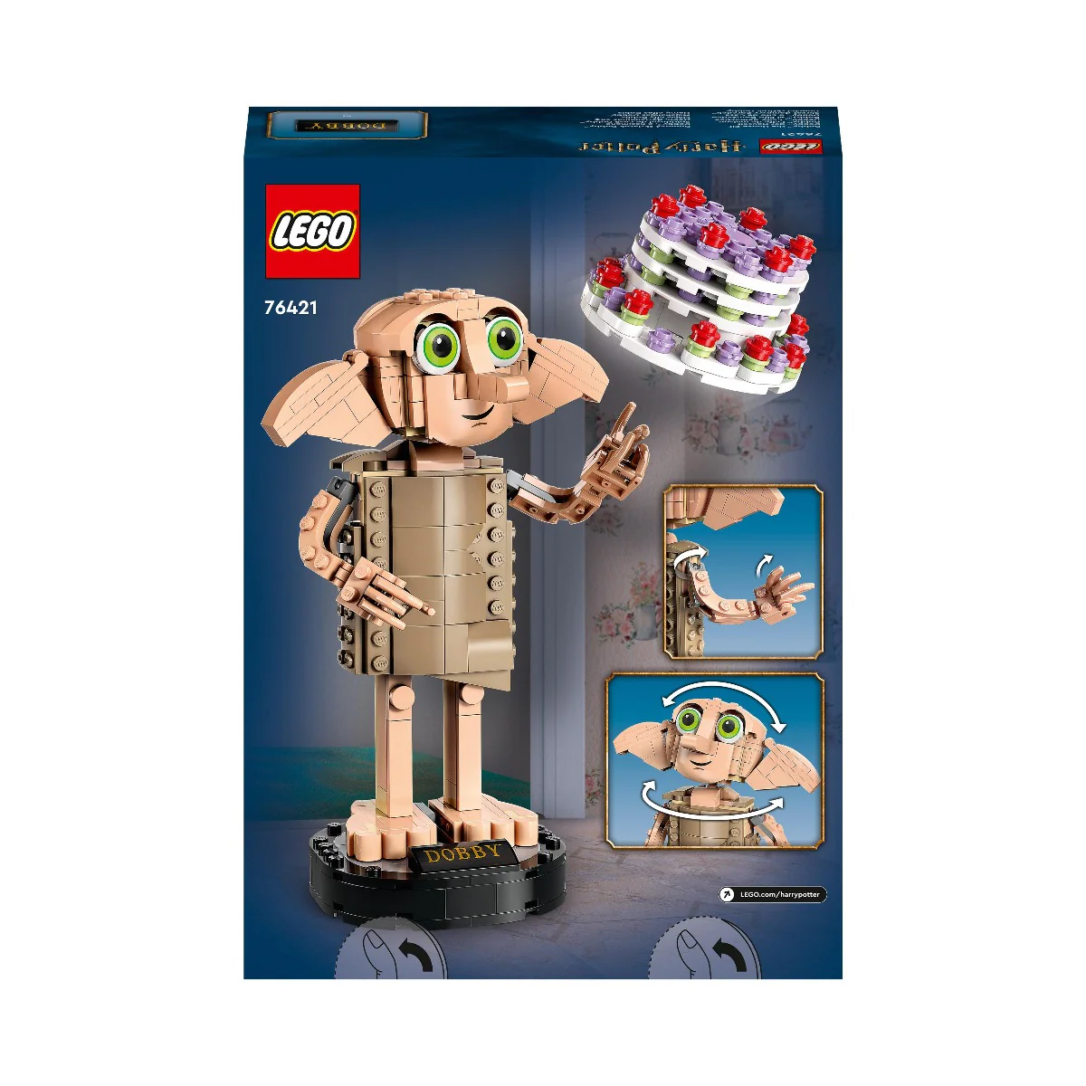 LEGO 76421 Harry Potter Dobby the House-Elf Toy Figure - Image 13