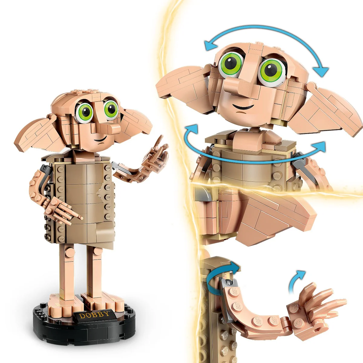 LEGO 76421 Harry Potter Dobby the House-Elf Toy Figure - Image 4