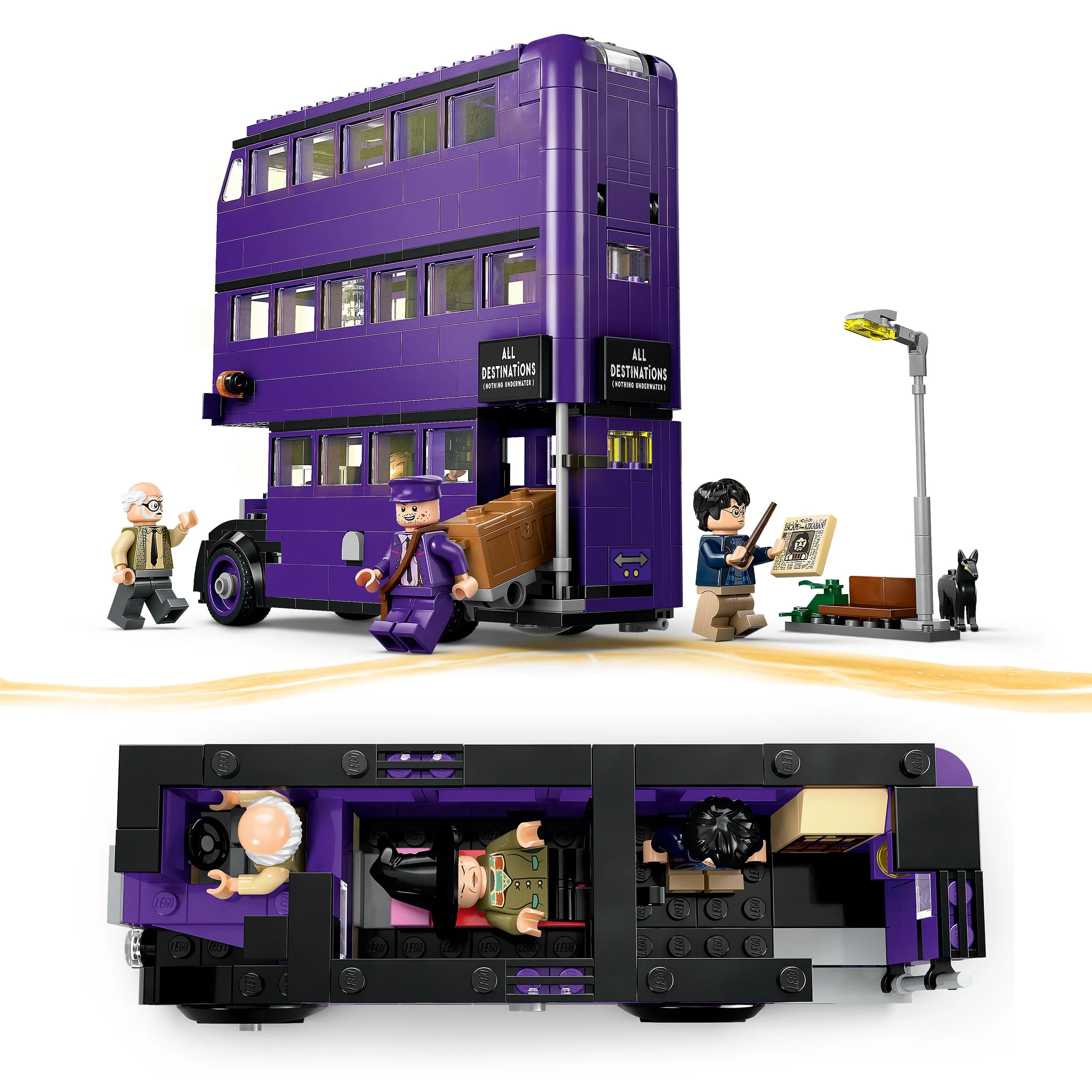 LEGO 76446 Harry Potter Knight Bus Adventure Toy with Minifigures - Image 3